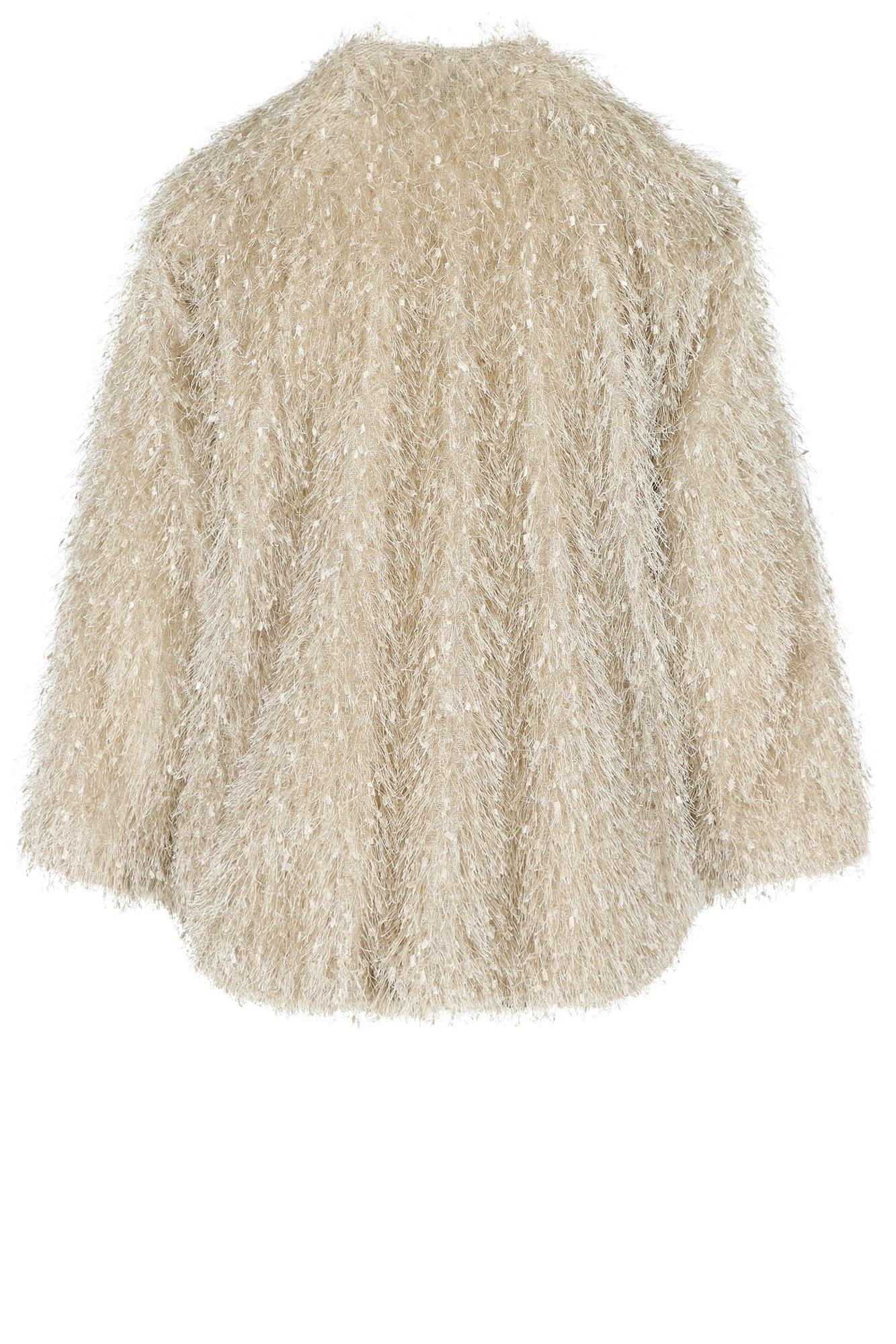 Cardigan - Cardigan met veertjeseffect
