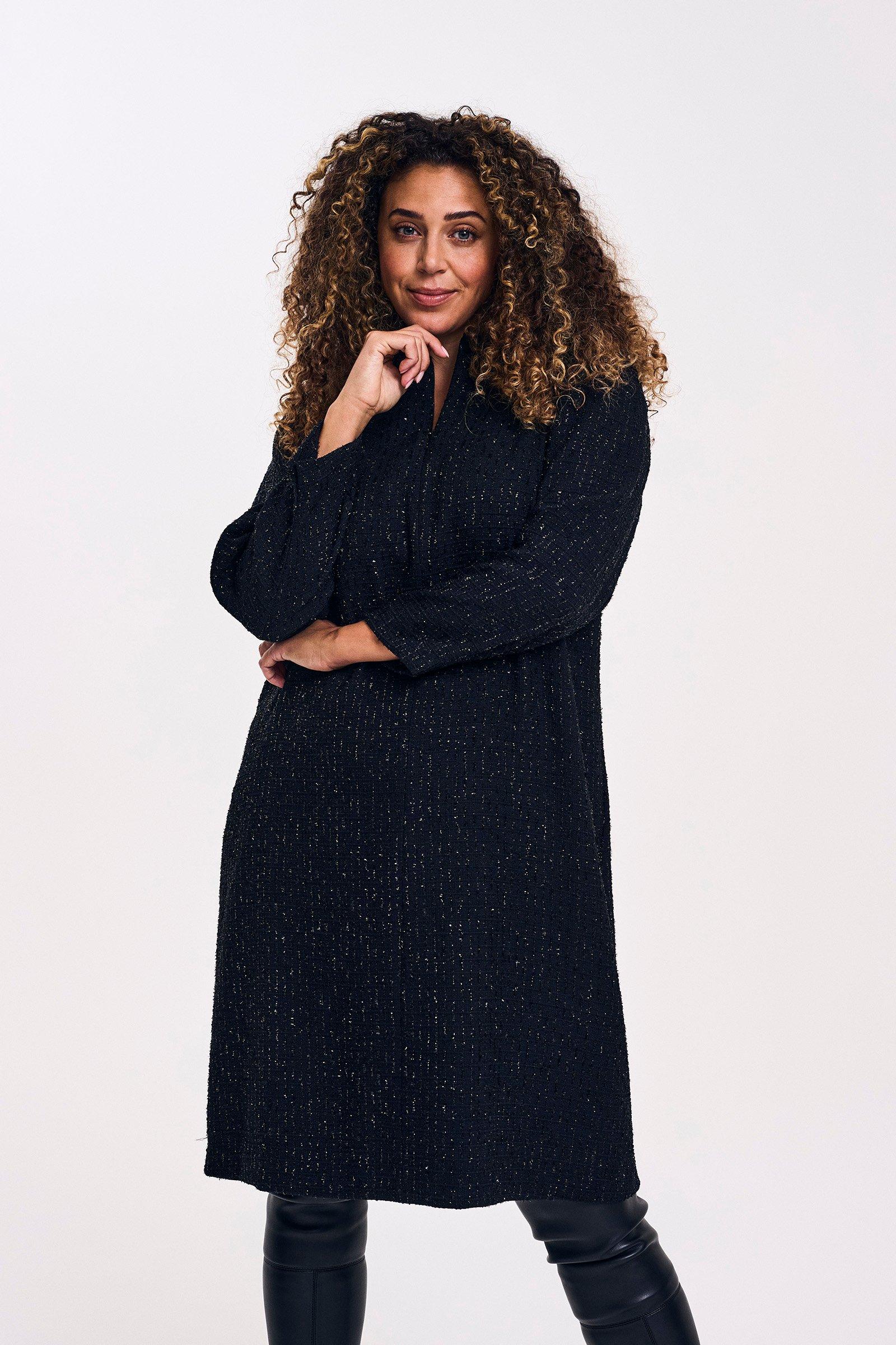 Robe de fête en tweed lurex - null - ame
