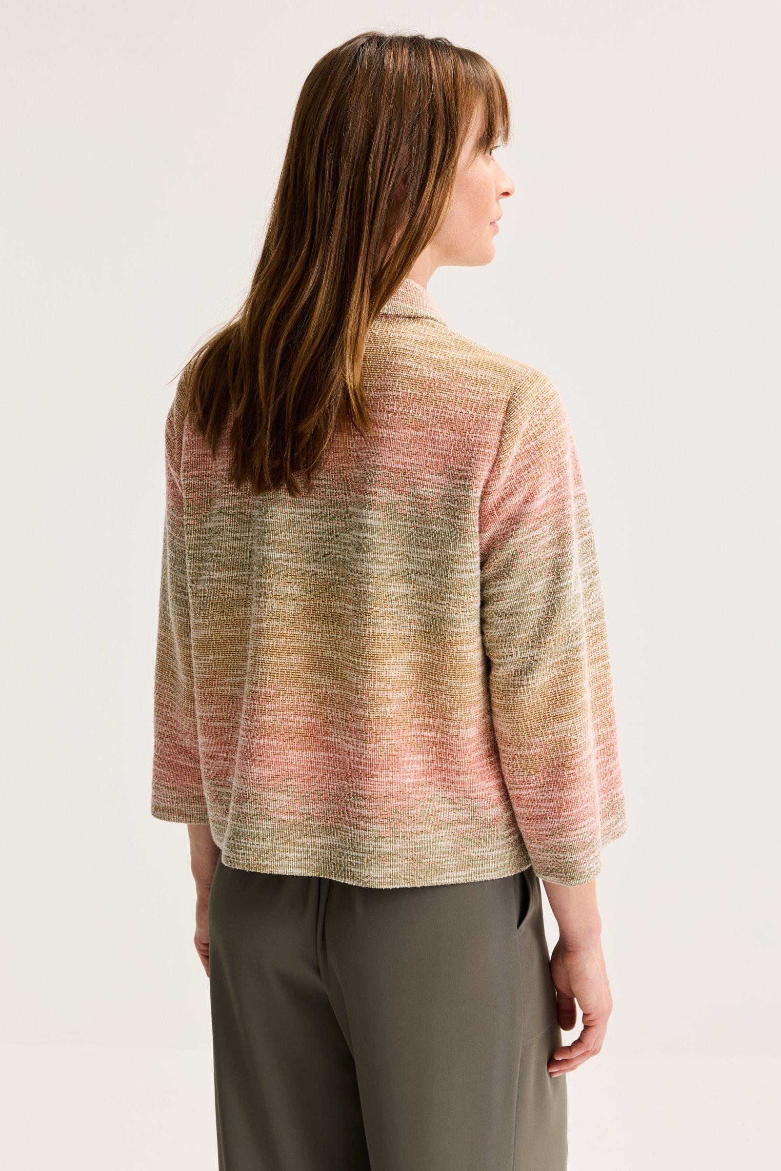 Blazers - Veste courte en tweed fin