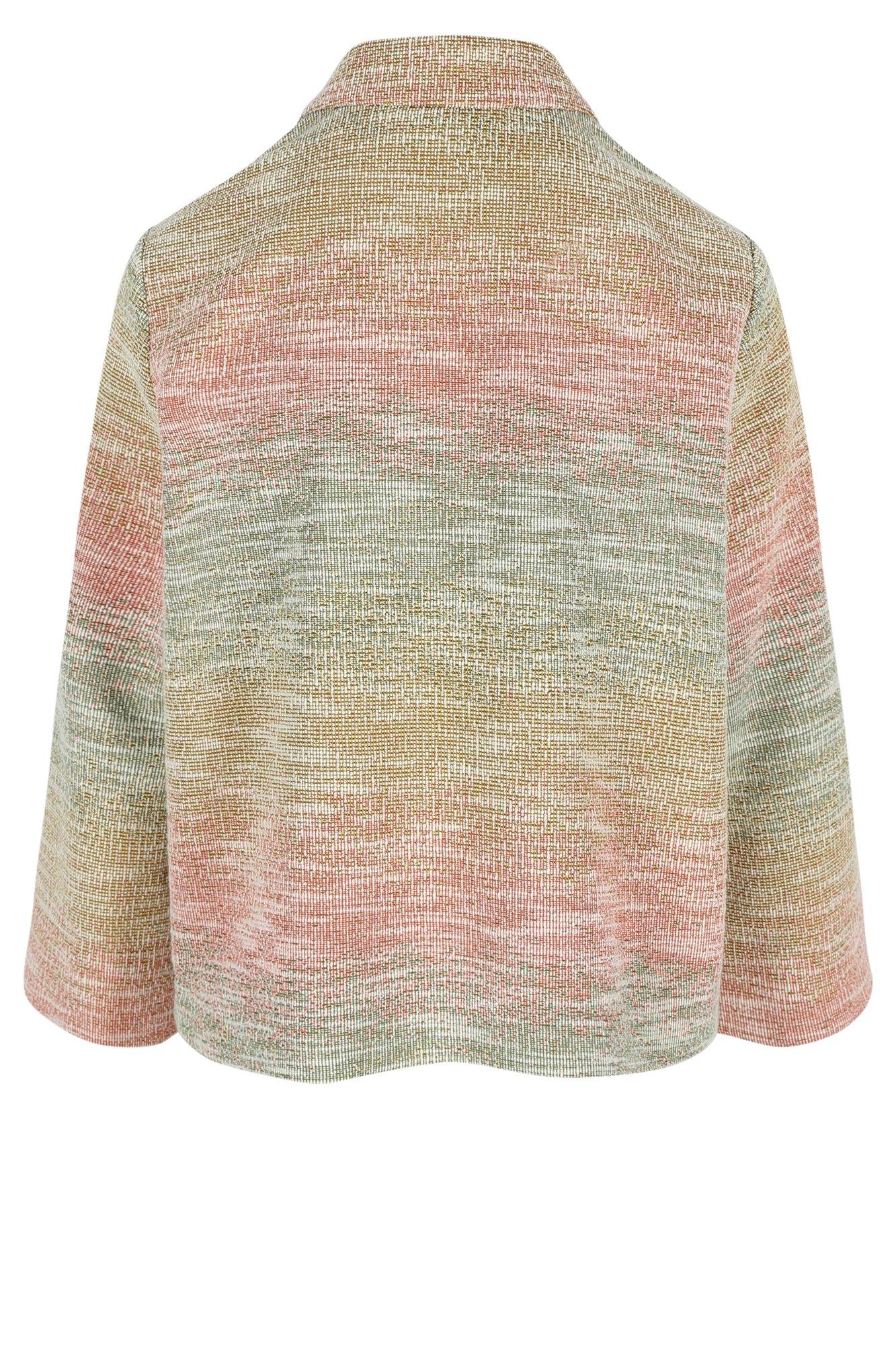 Blazers - Veste courte en tweed fin