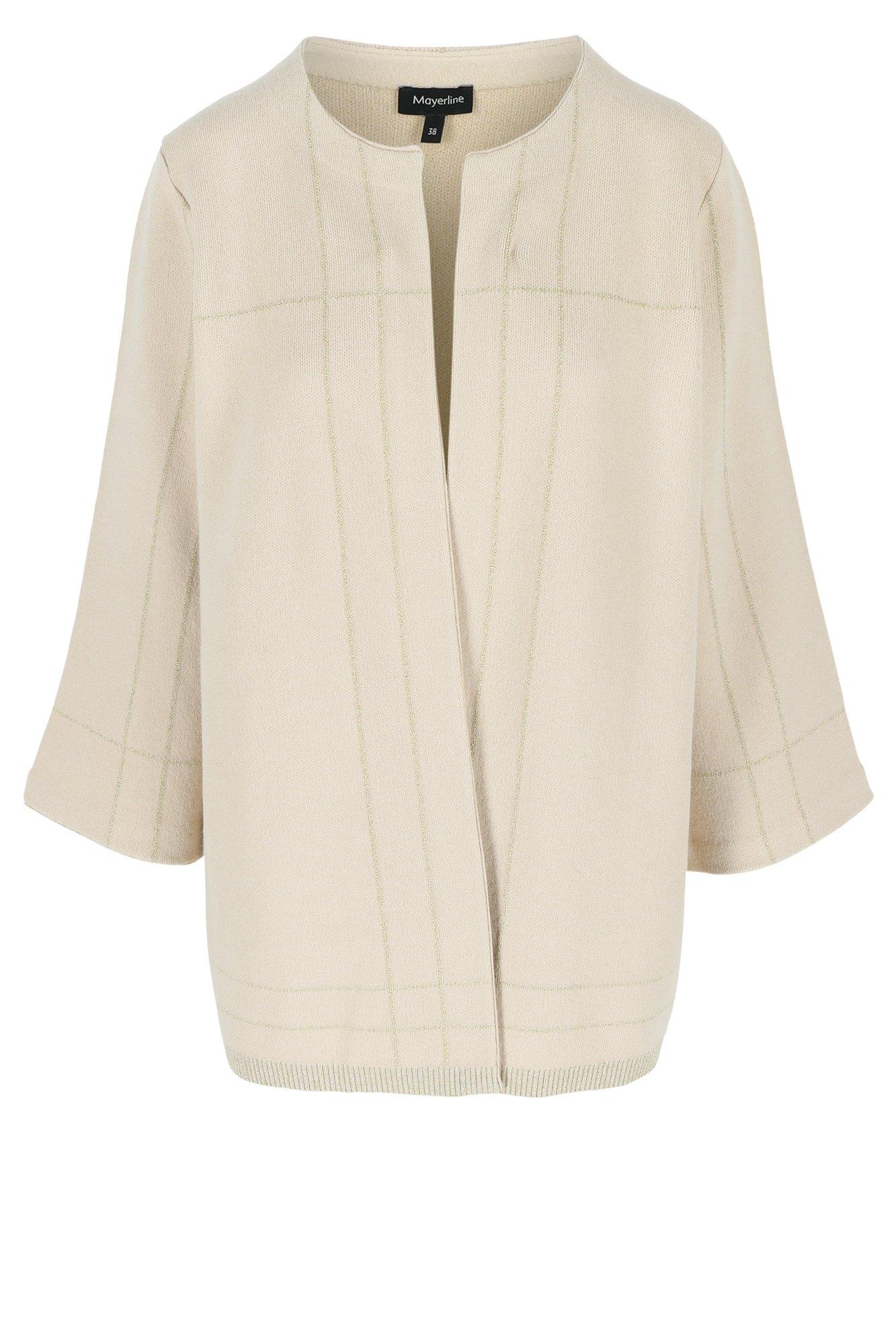 Cardigan - Cardigan met lurexpatroon