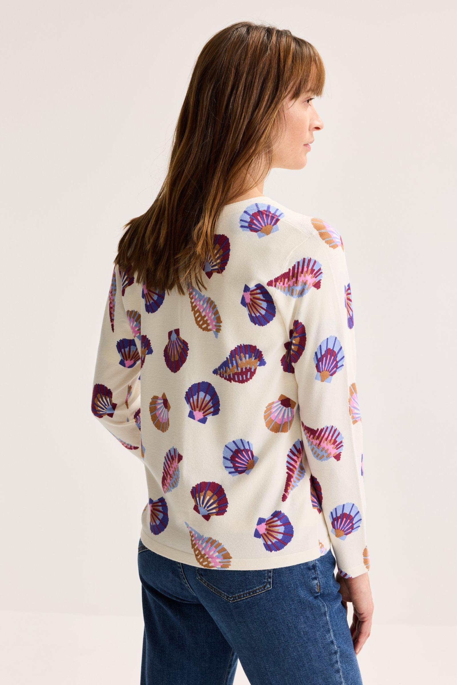 Cardigans - Cardigan avec motif coquillages