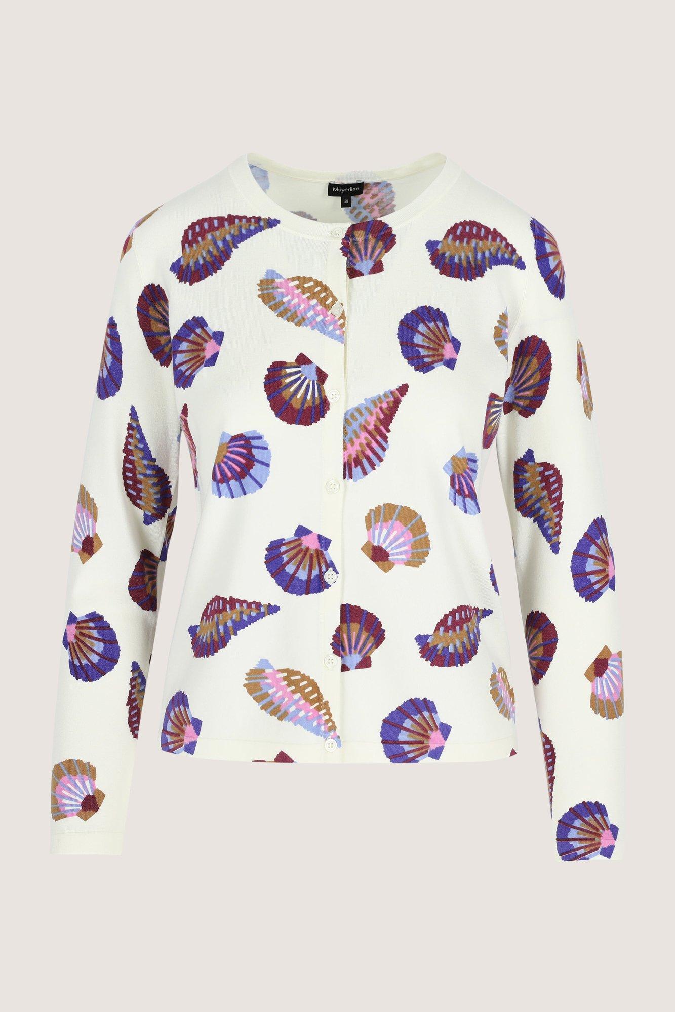 Cardigans - Cardigan avec motif coquillages