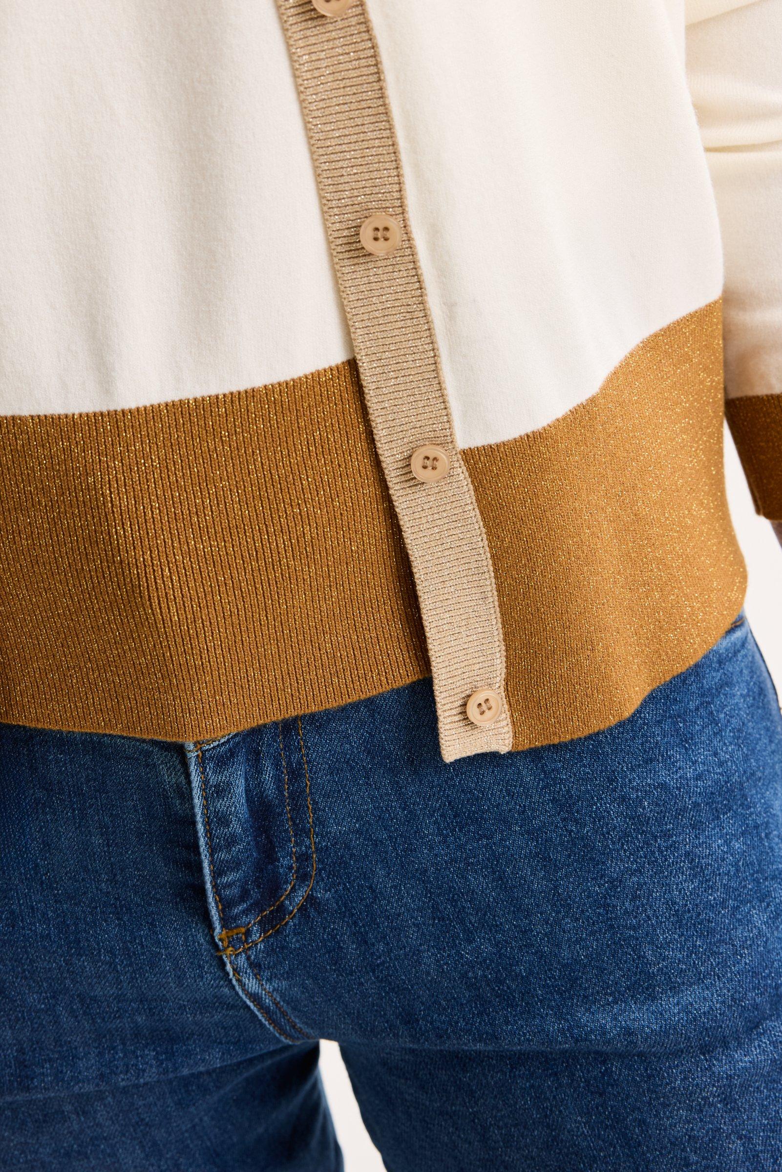 Cardigan - Korte cardigan met V-hals