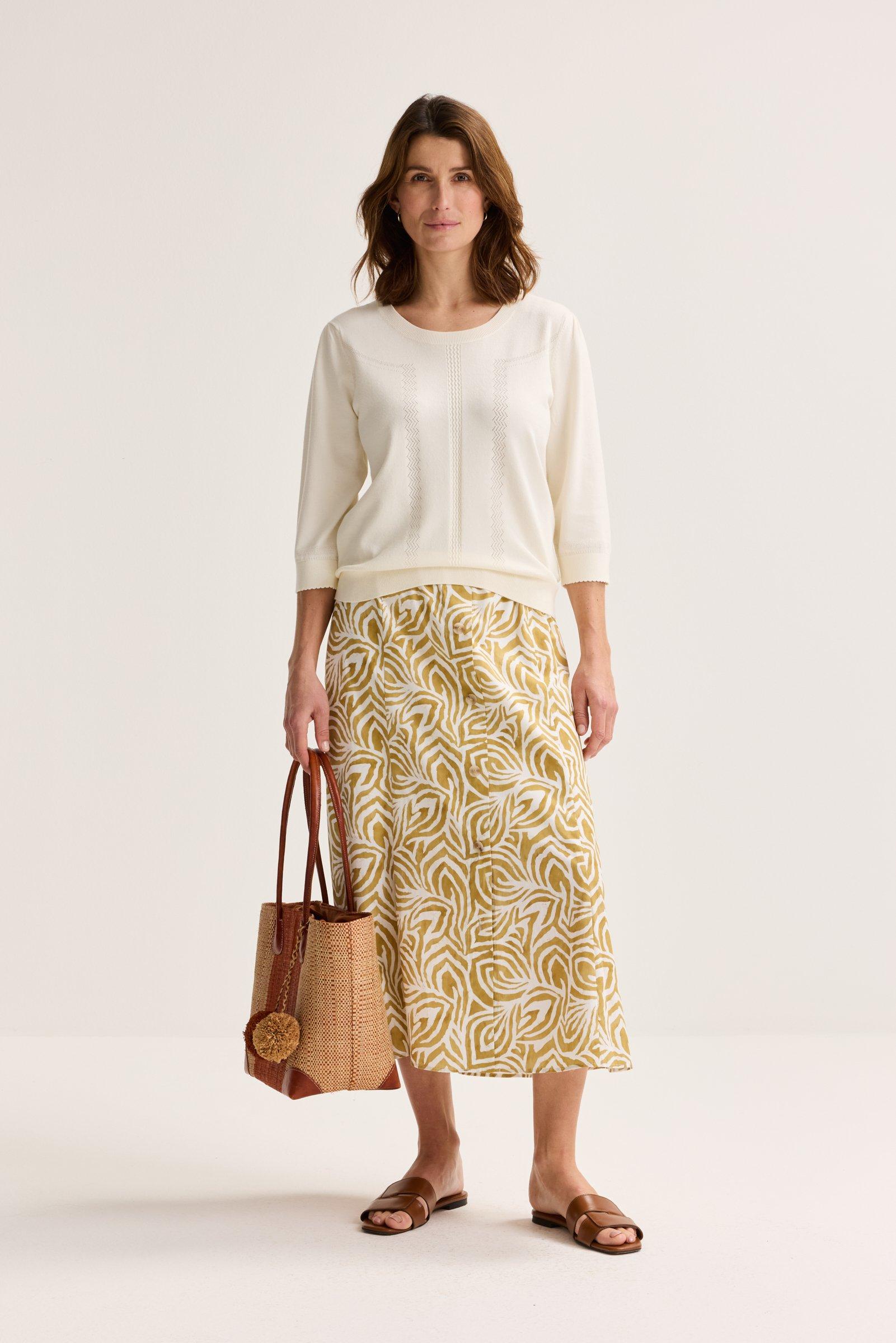 Pulls - Pull ajouré fin manches bouffantes