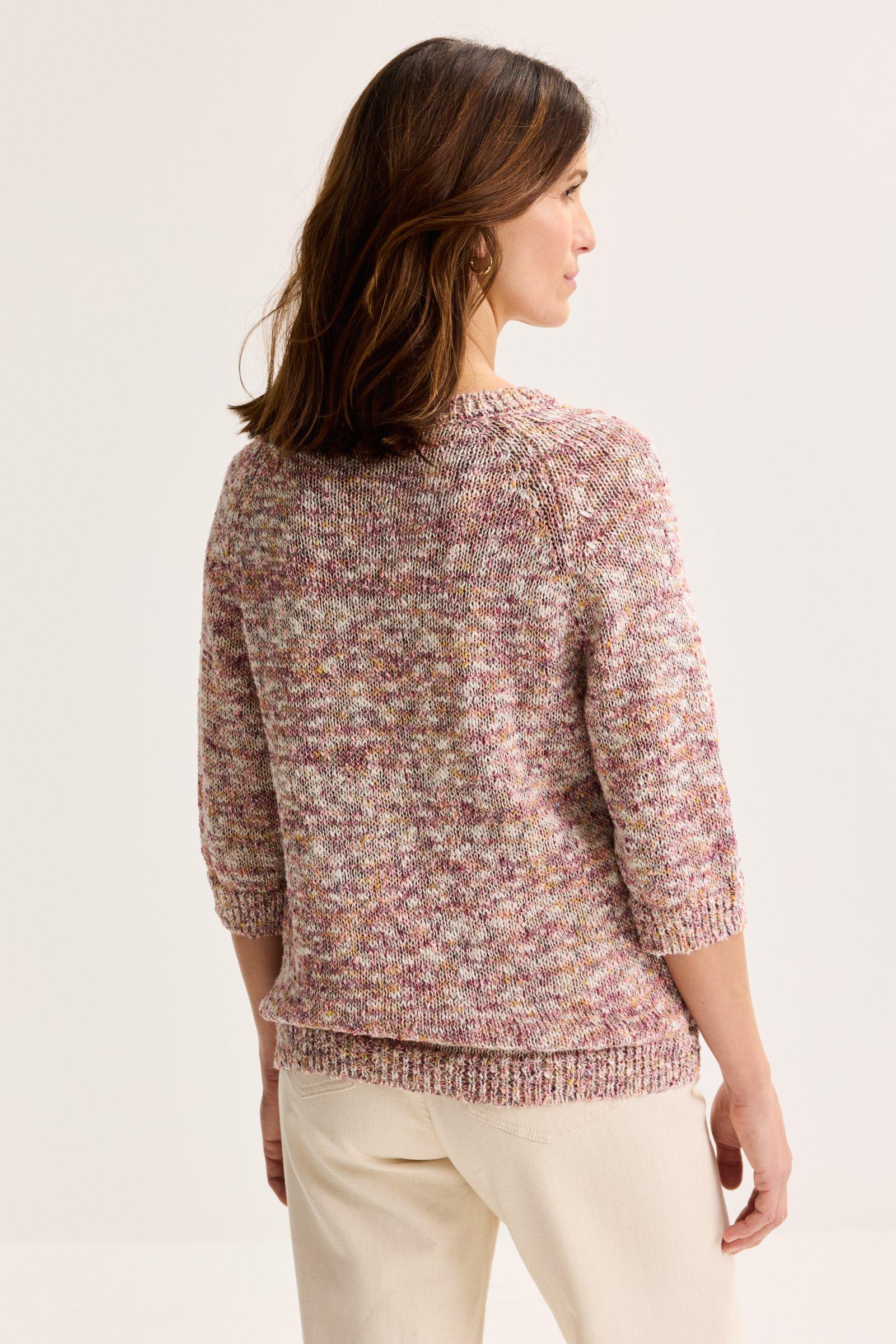 Pulls - Pull chiné à col en V