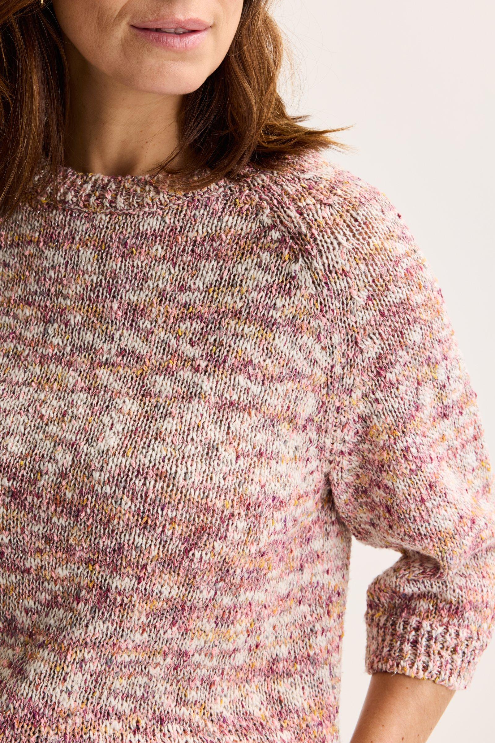 Pulls - Pull chiné à col en V