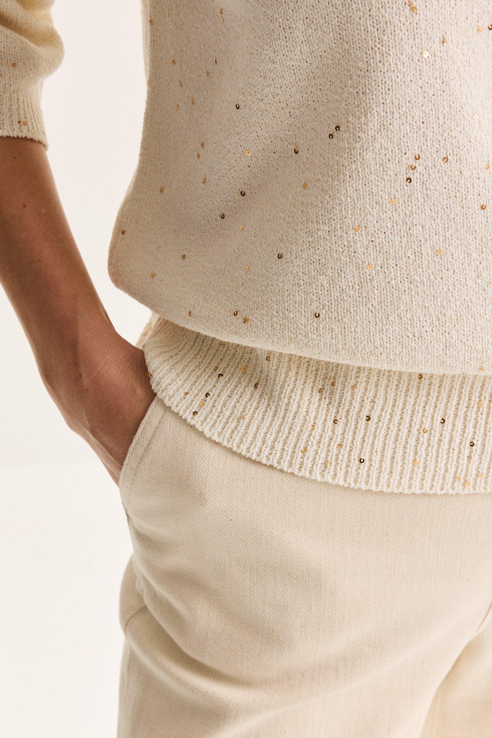 Pulls - Pull ample à sequins