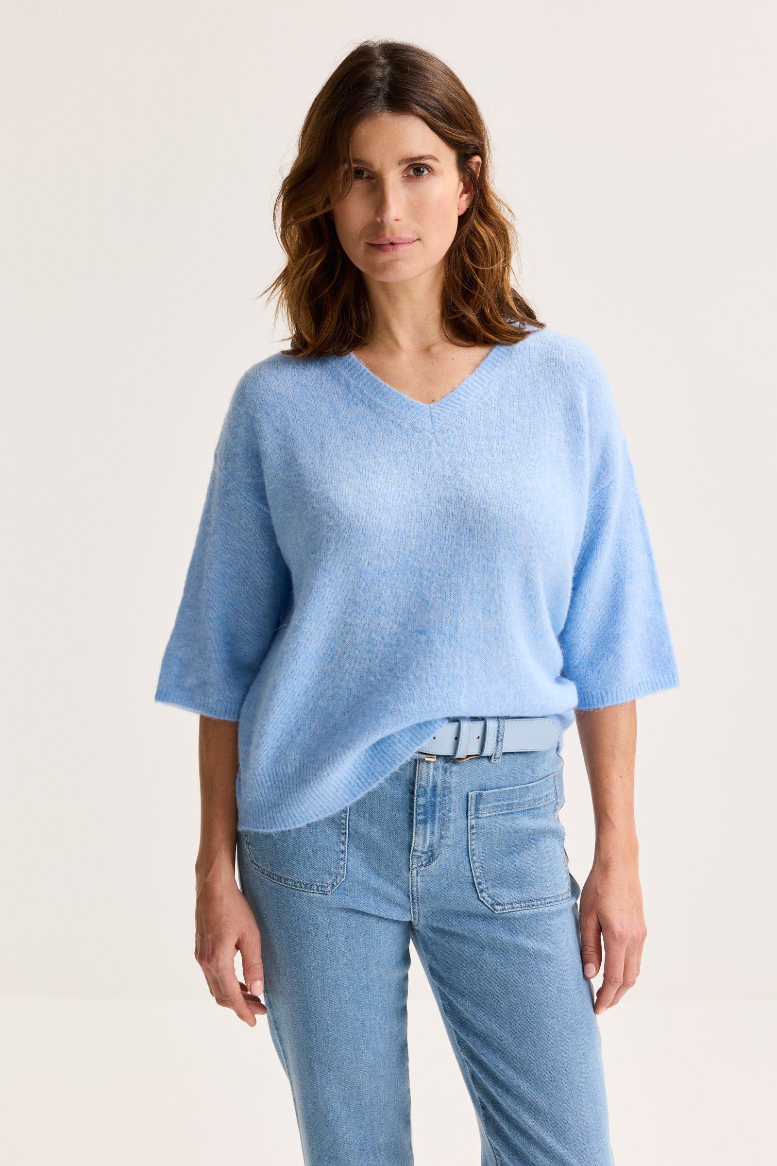 Oversized trui in mohairmix - null - may