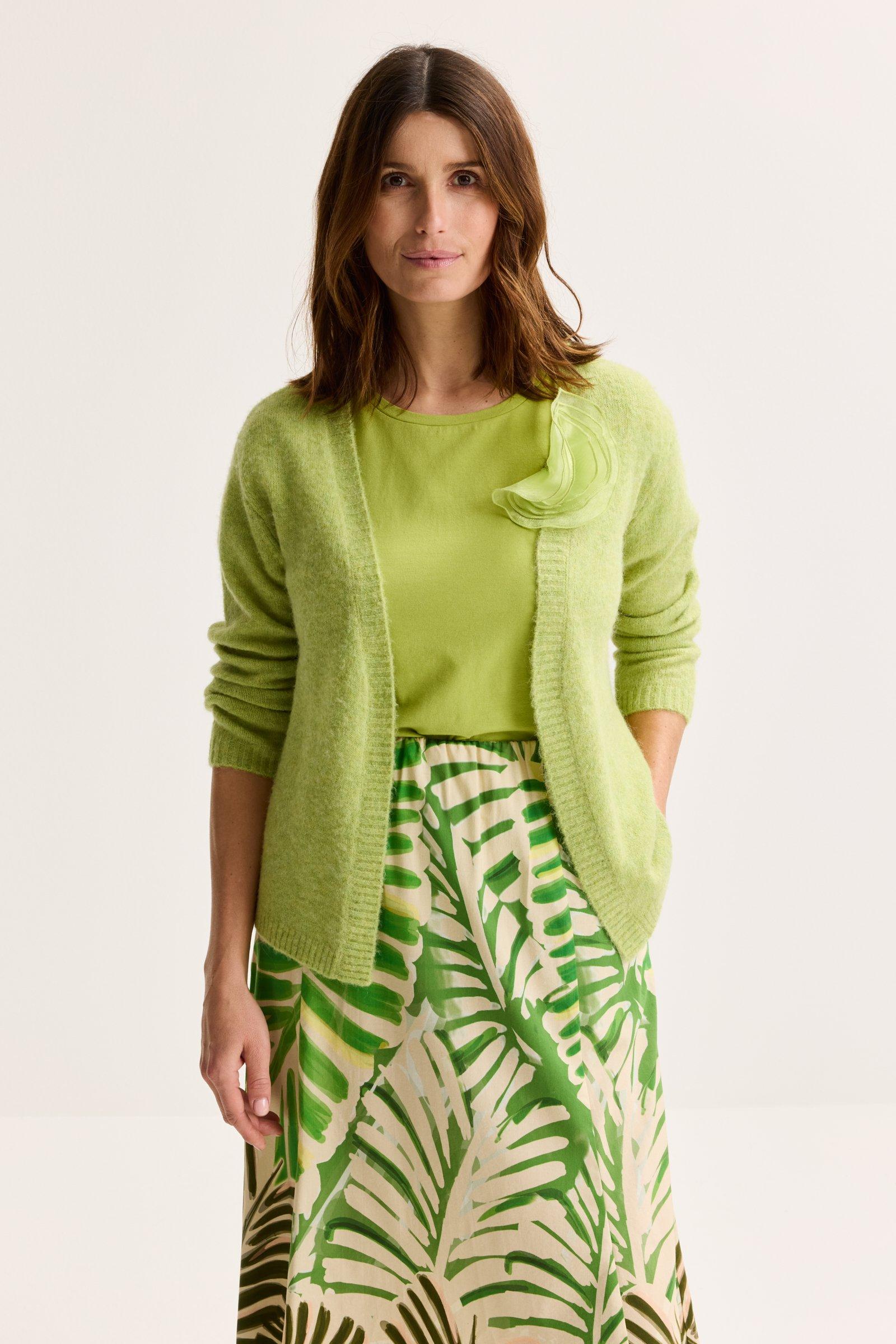 Cardigan in alpacamix