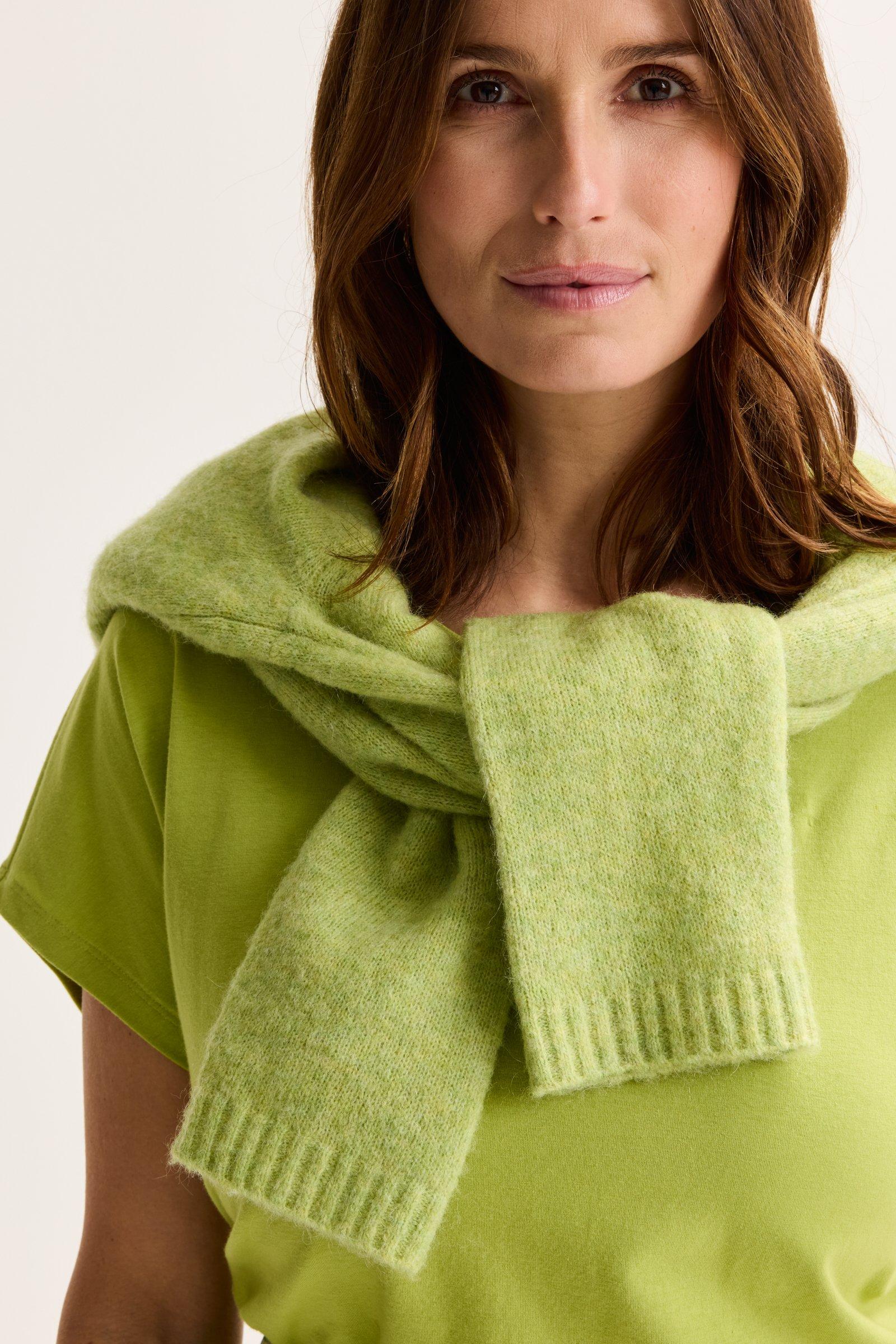 Cardigans - Cardigan chiné en mélange alpaga