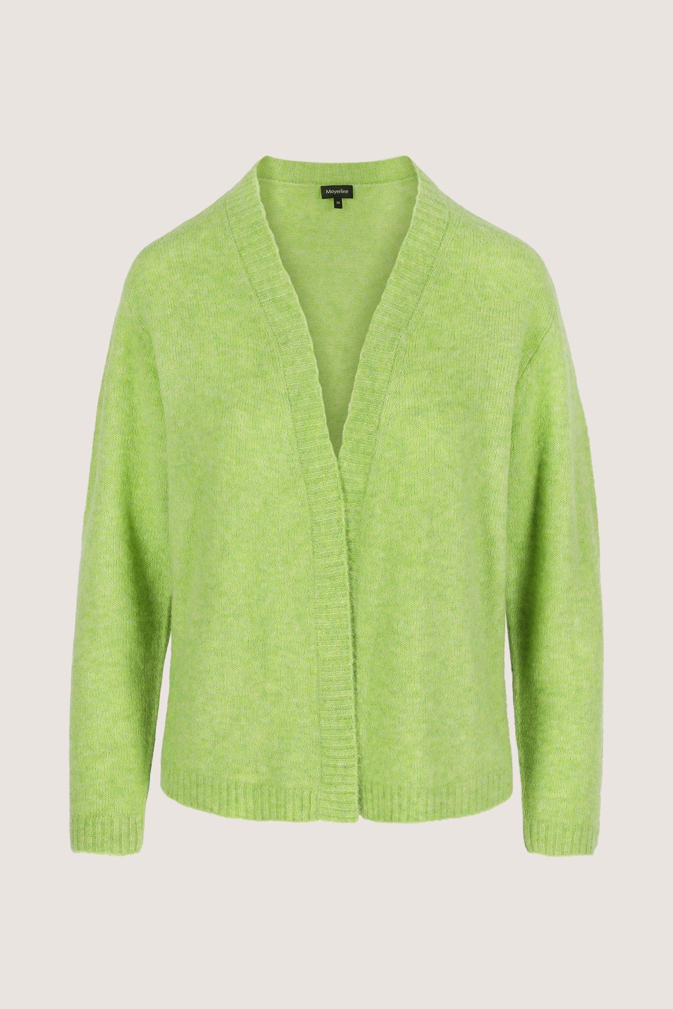 Cardigans - Cardigan chiné en mélange alpaga