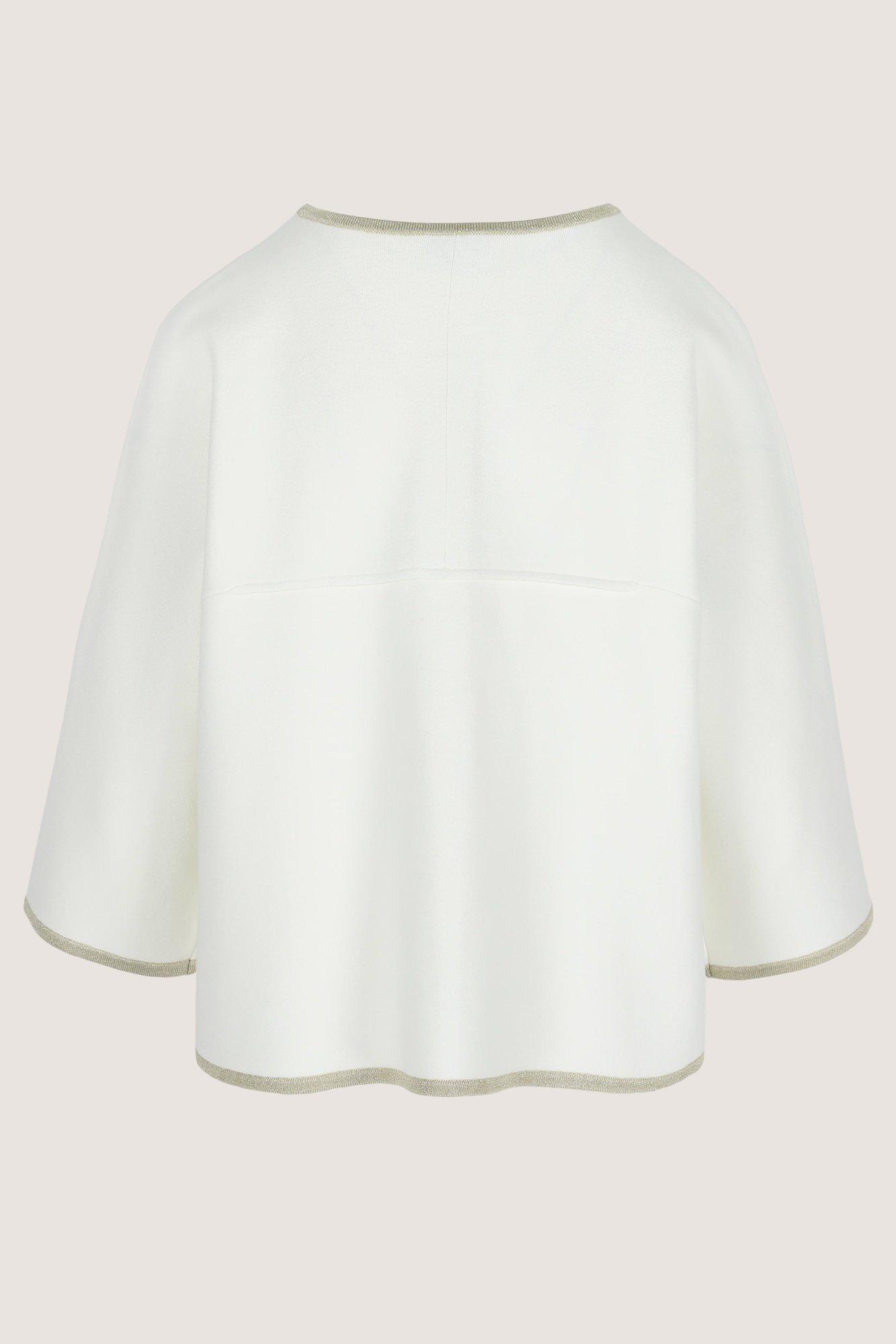 Cardigans - Veste kimono en maille bord lurex