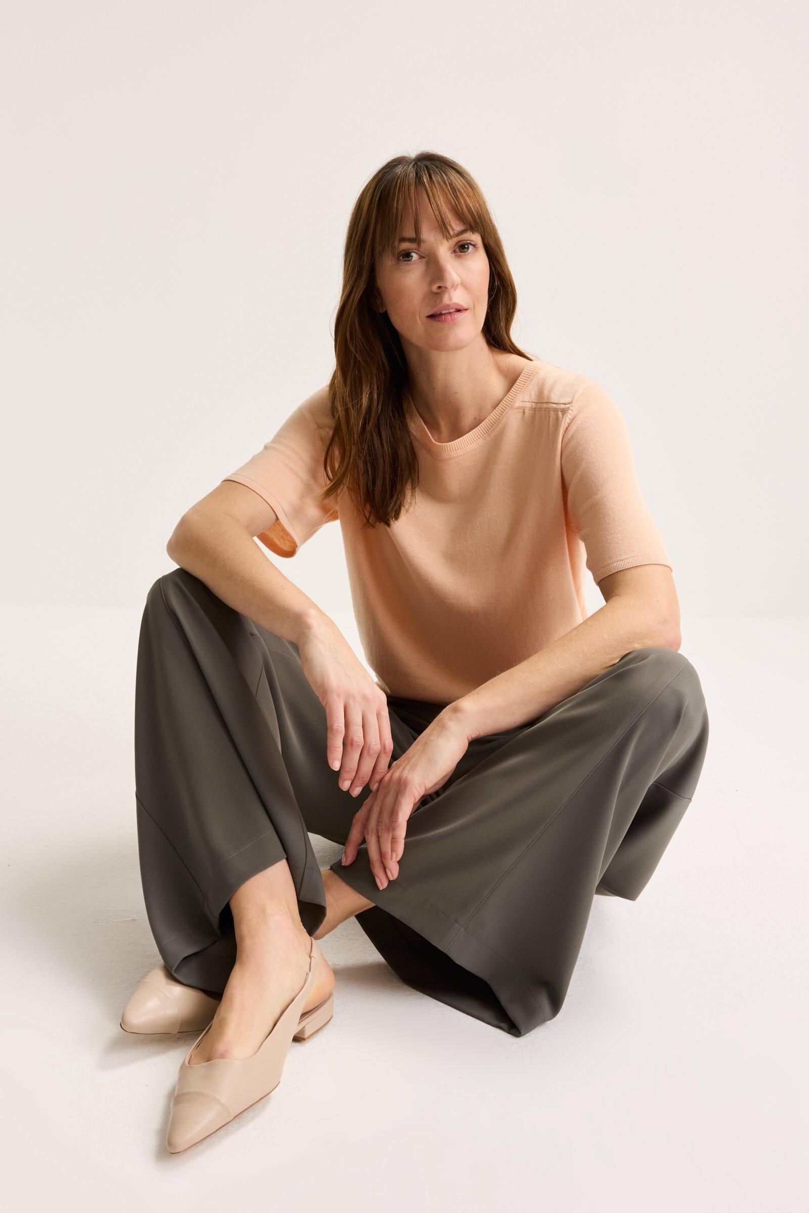 Truien - Fijne trui met korte mouwen