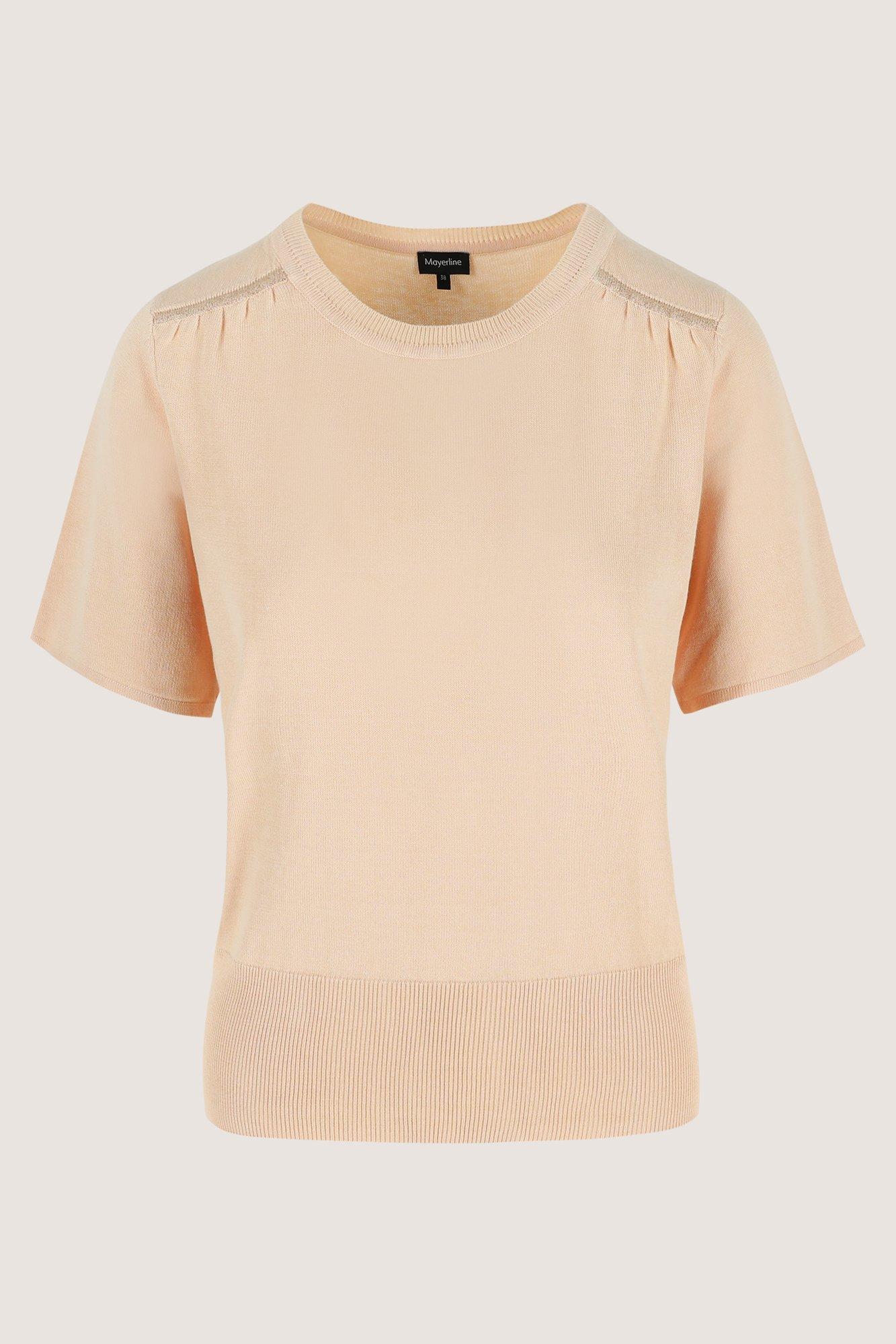 Truien - Fijne trui met korte mouwen