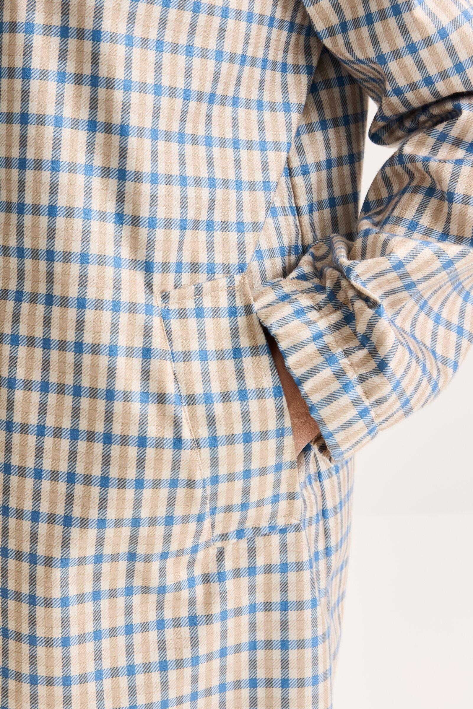 Parka's - Geruite dunne parka met kap