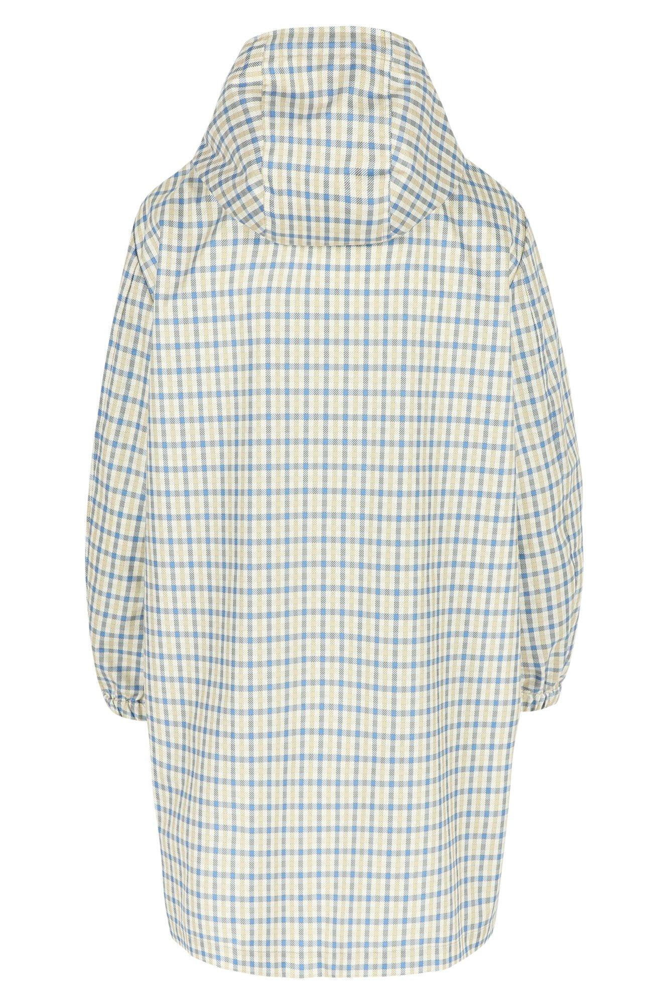 Parka's - Geruite dunne parka met kap