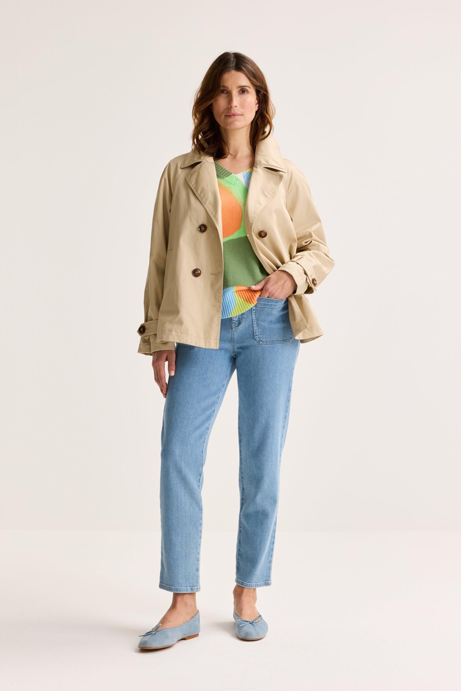 Jassen - Korte trenchcoat