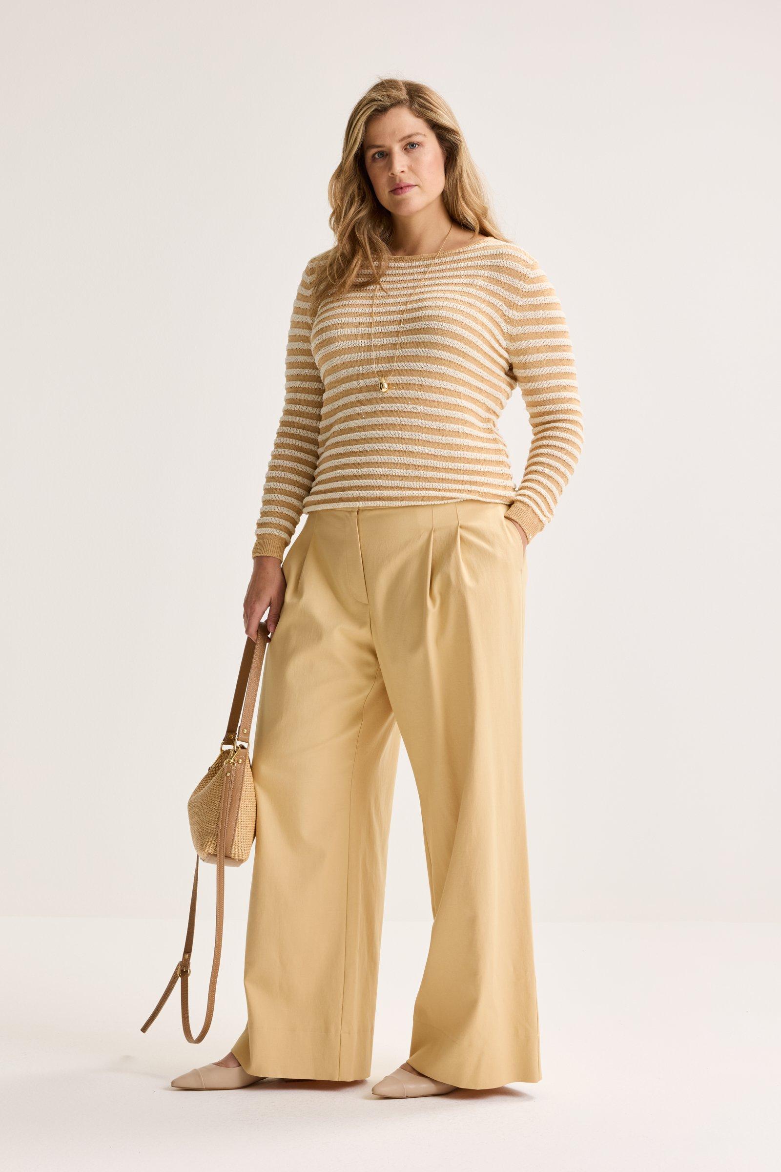 Pulls - Pull rayé pailleté