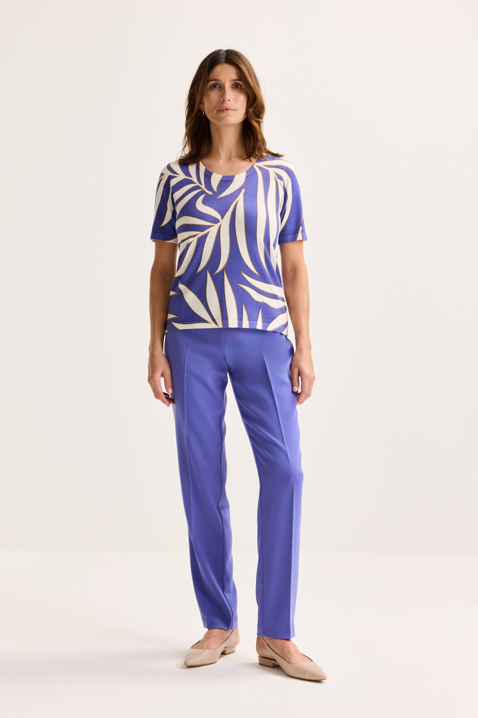 Pantalon stretch taille haute - null - may