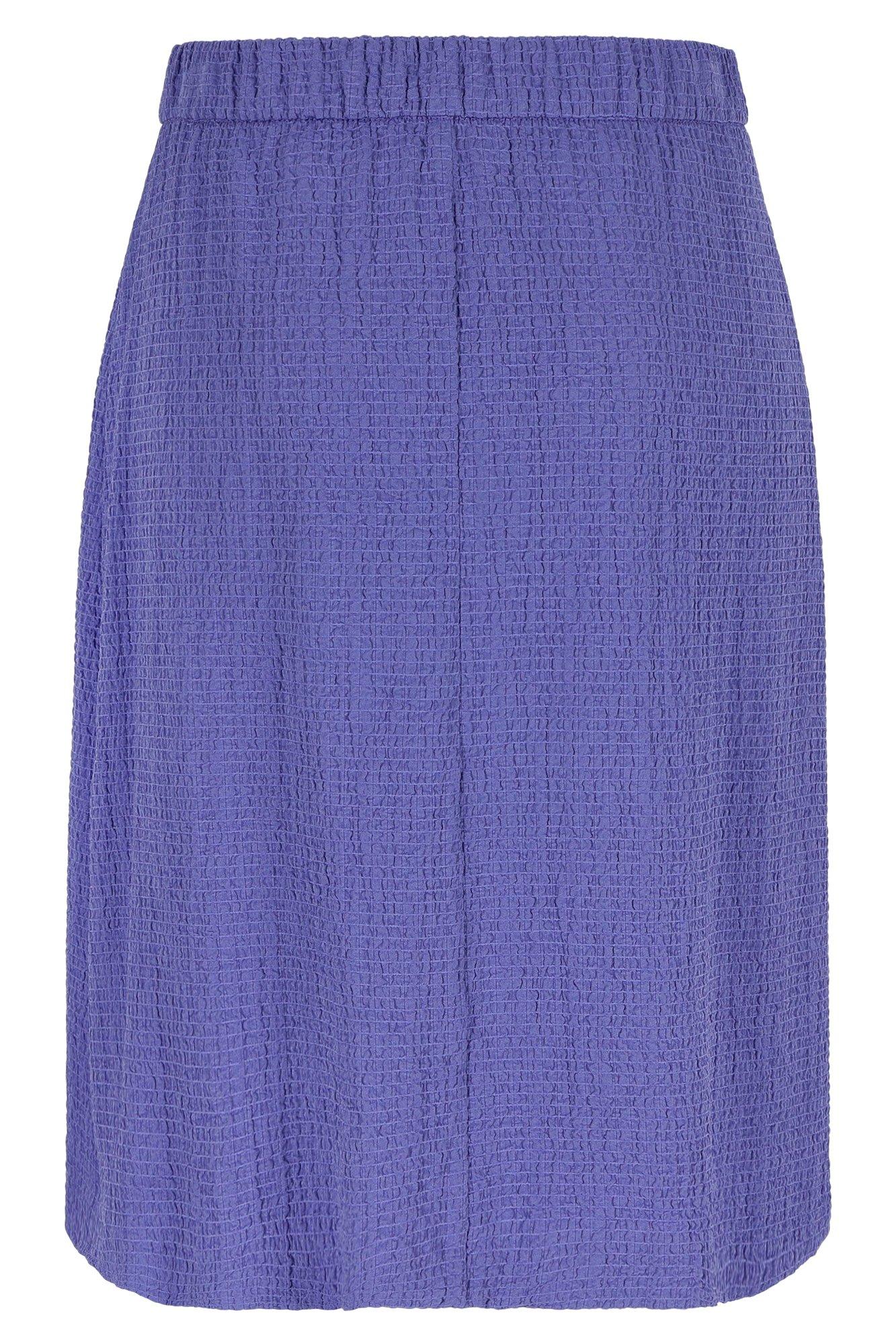Jupes - Jupe droite élastiquée taille