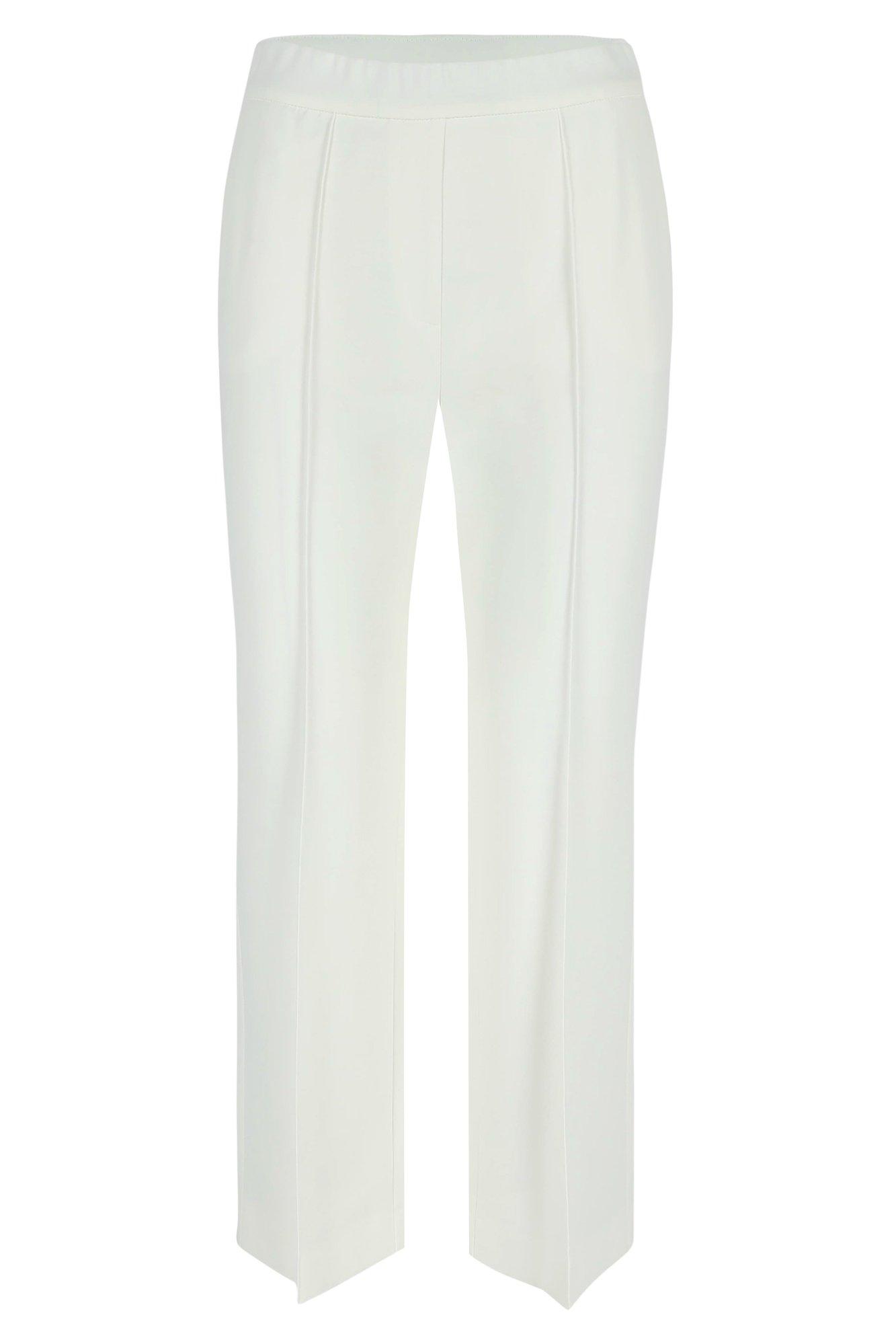 Broeken - Easy care broek in Milano-jersey