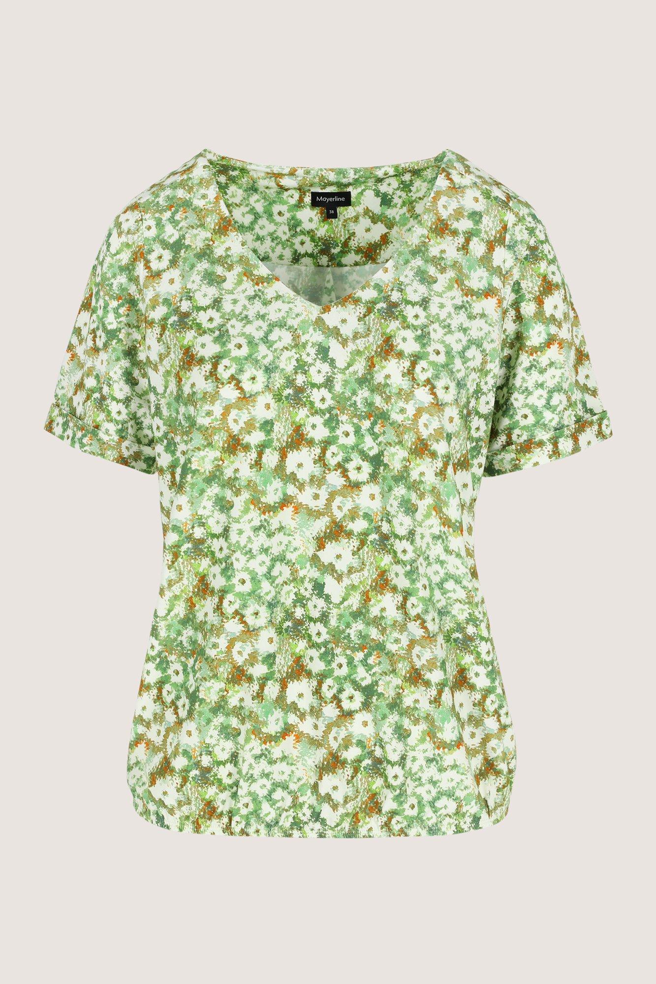 Jersey blouse op elastiek - may