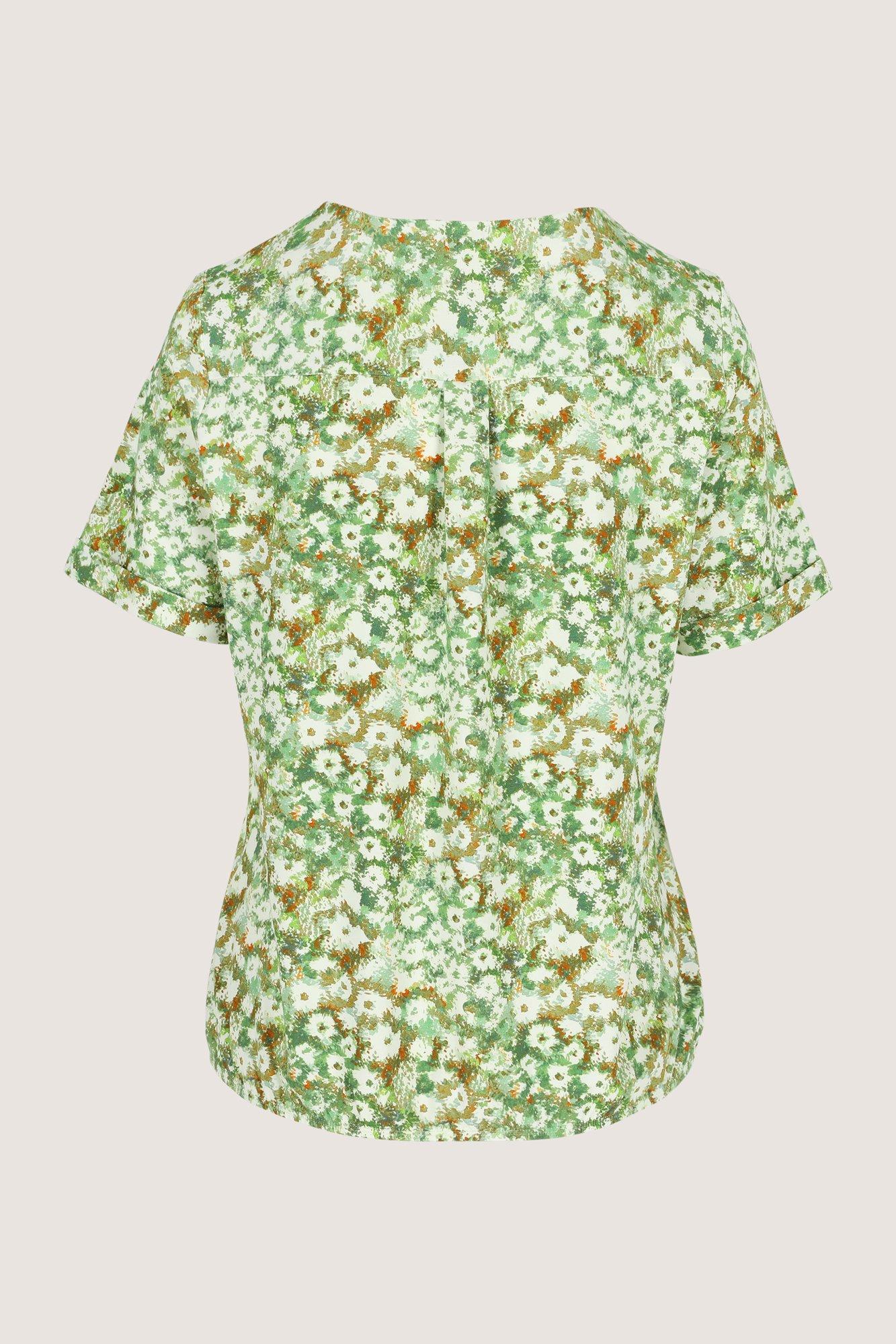 Chemises - Blouse en jersey taille élastiquée