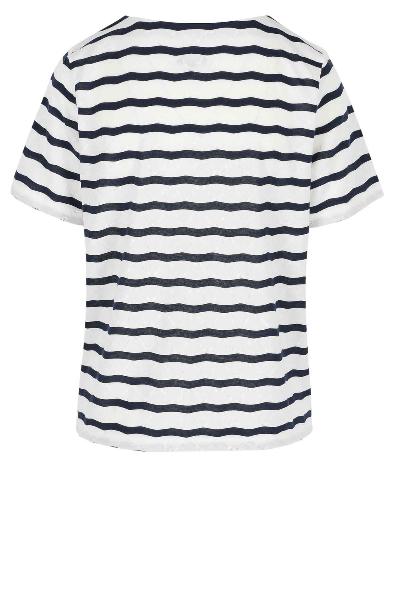 Sweatvest - T-shirt met Bretonse streep