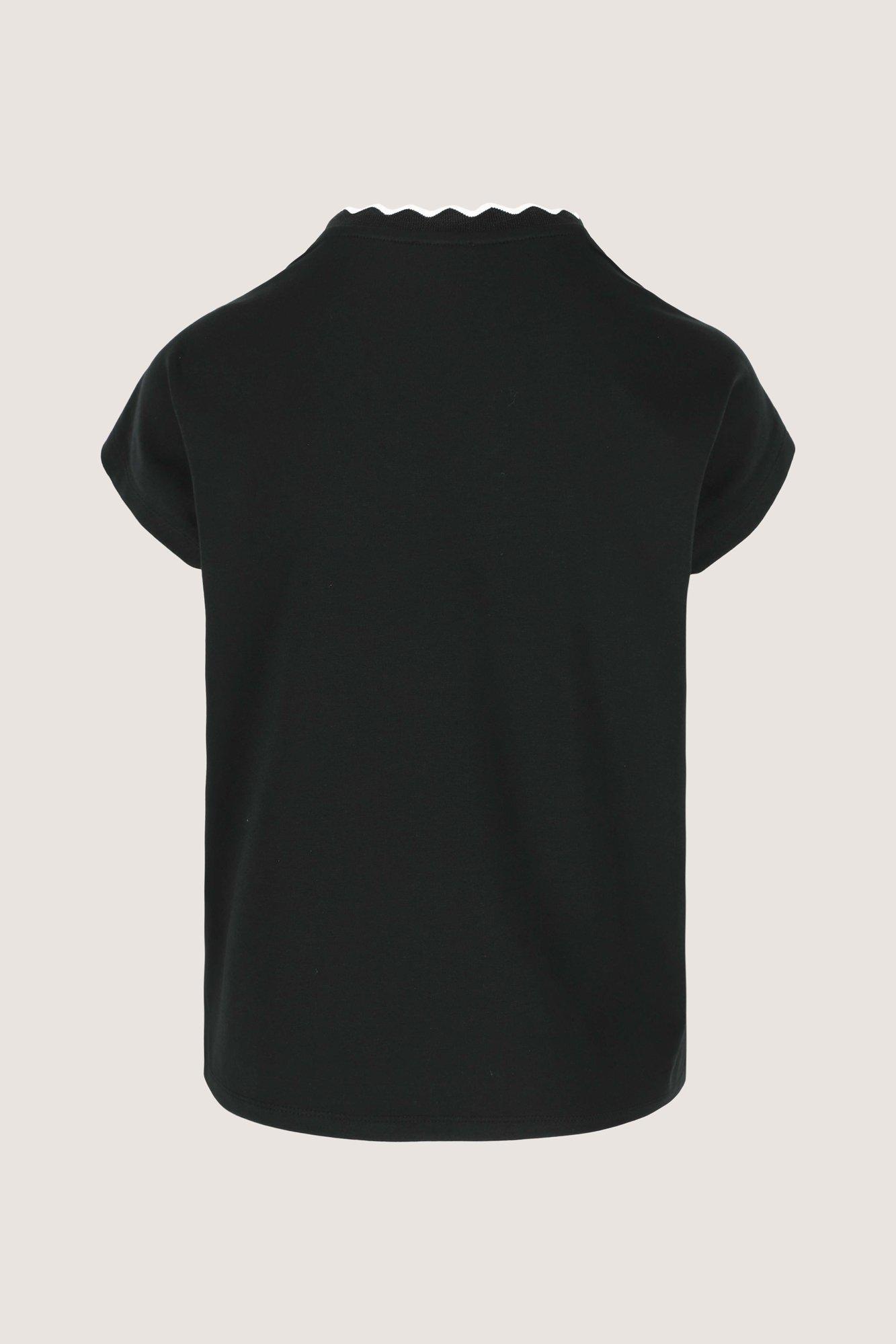 Sweatvest - Blouse en jersey à col en V manches tombantes