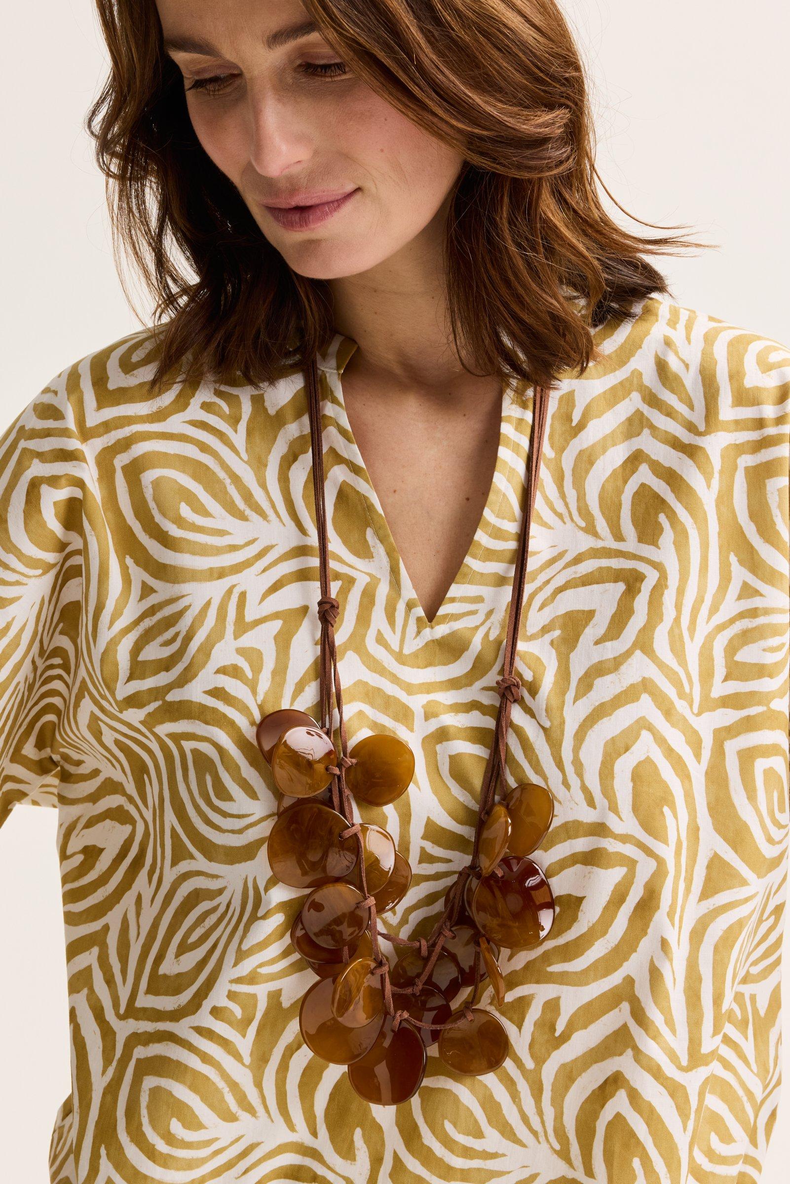 Chemises - Blouse chauve-souris en coton
