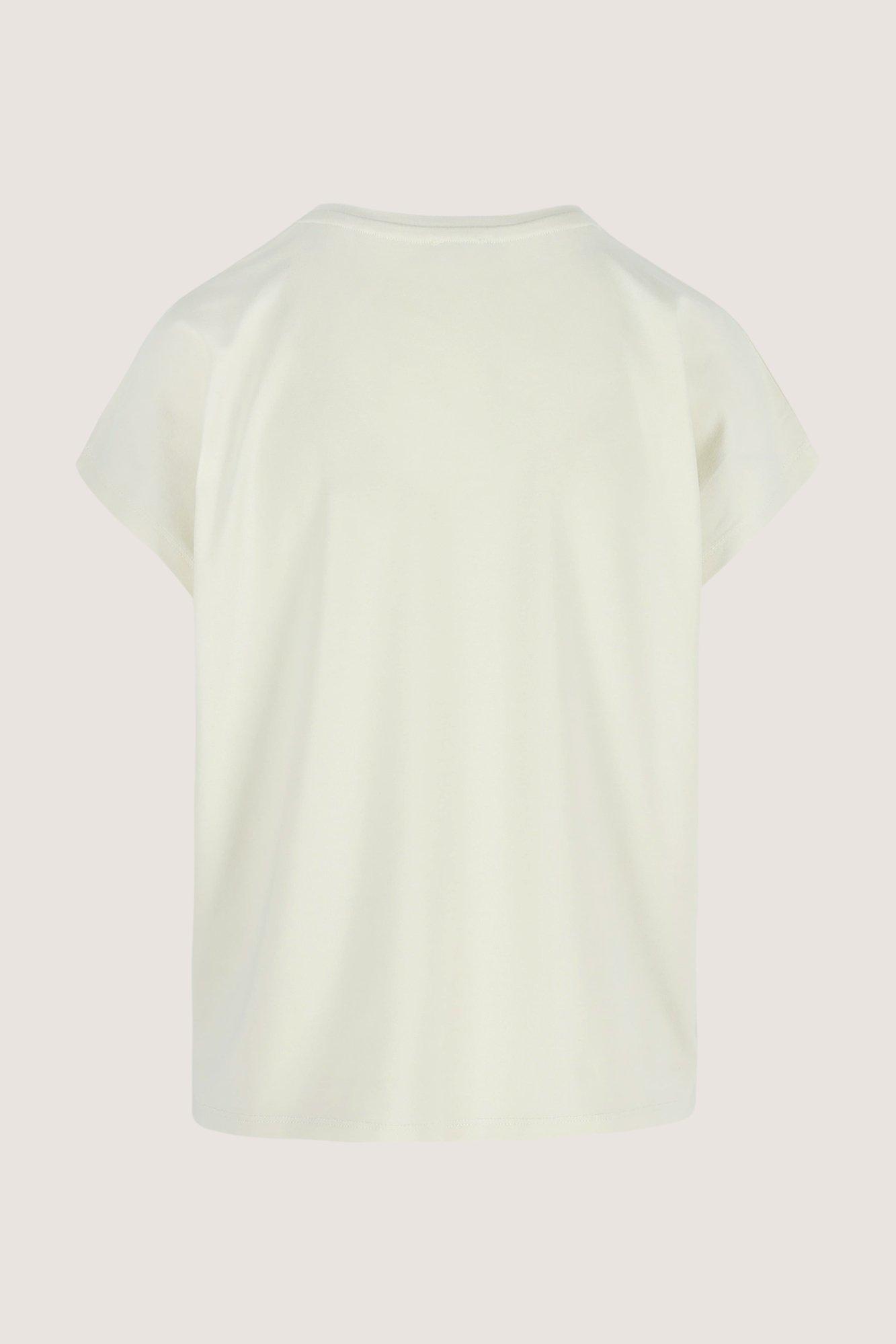 Sweatvest - T-shirt met glanzende fries