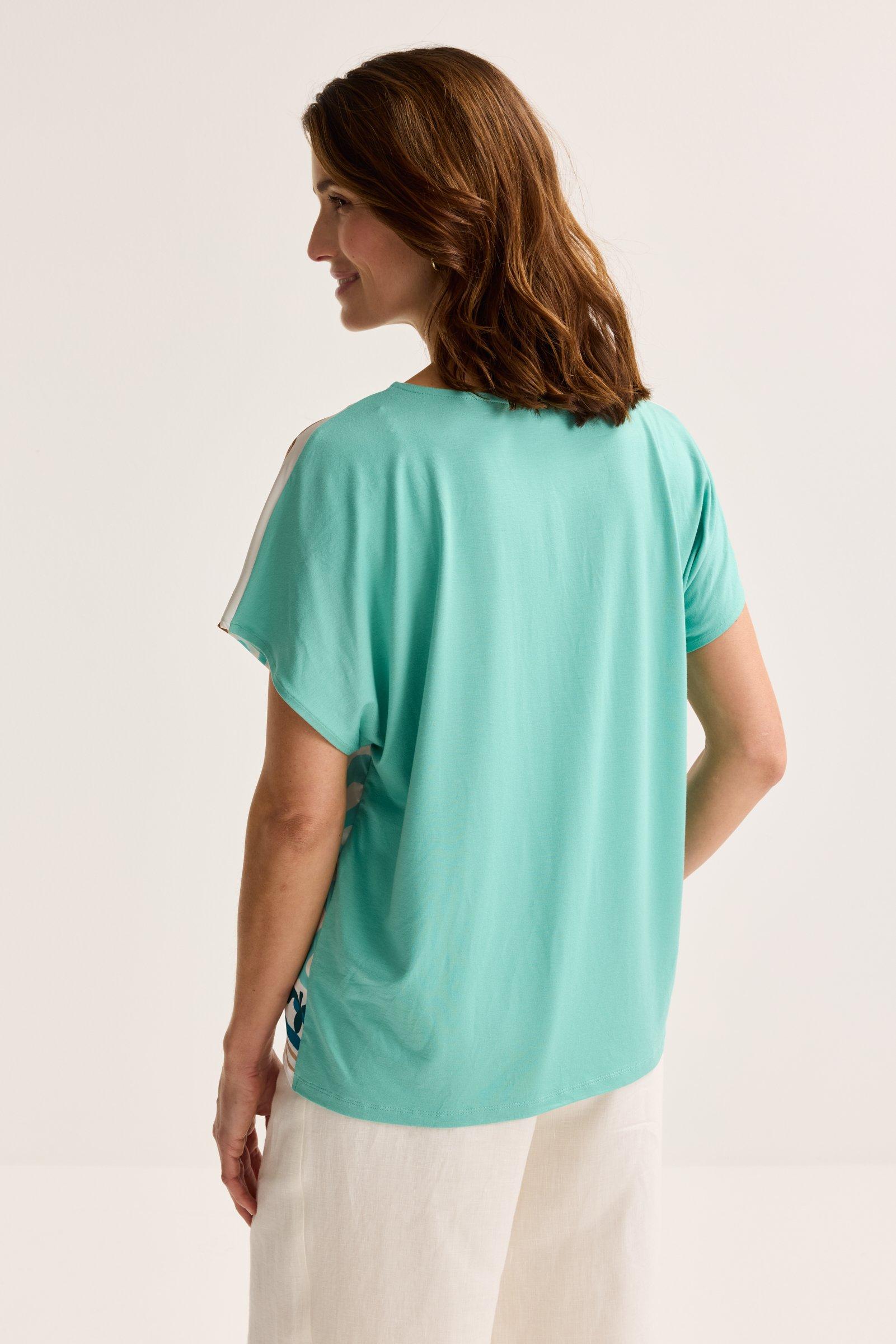 Sweatvest - Blouse T-shirt à devant imprimé