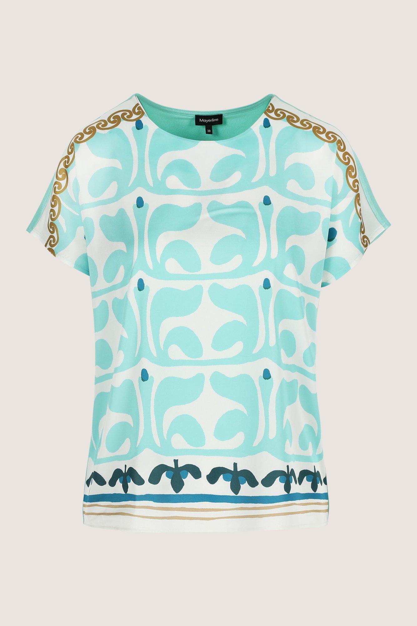 Sweatvest - Blouse T-shirt à devant imprimé