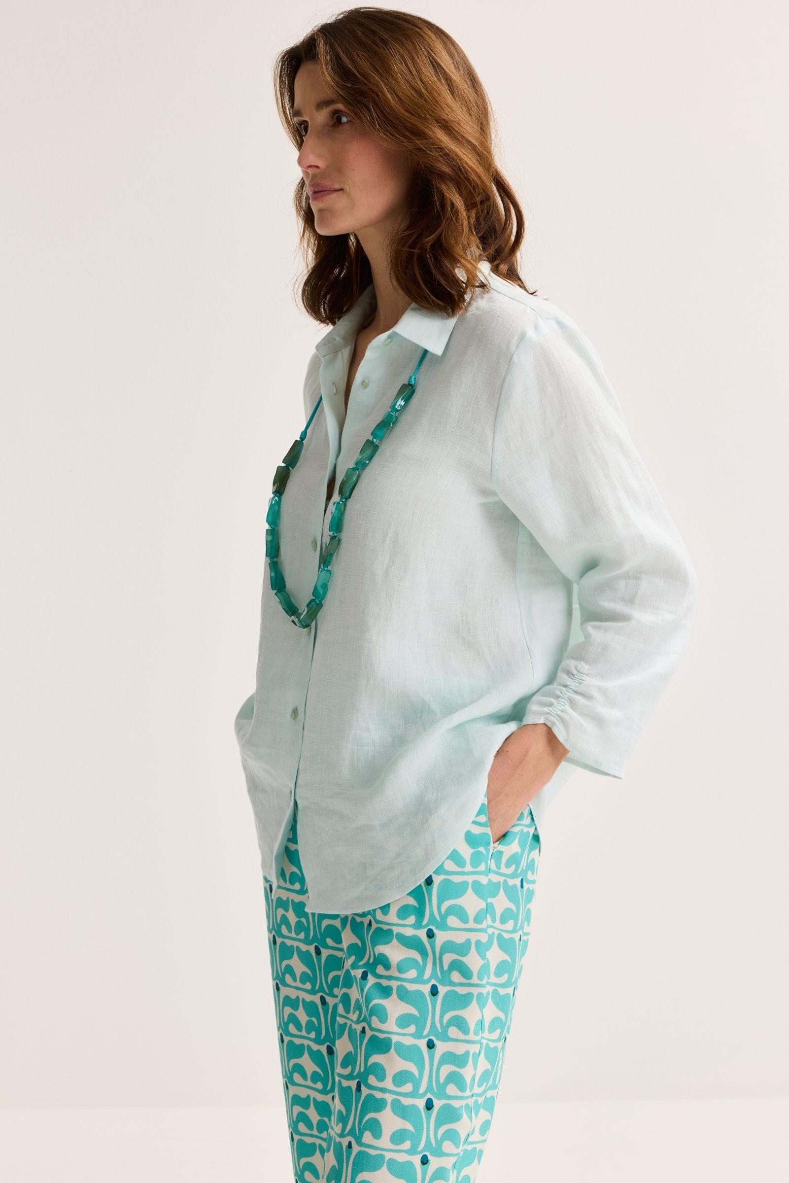 Hemden - Hemdblouse in zuiver linnen
