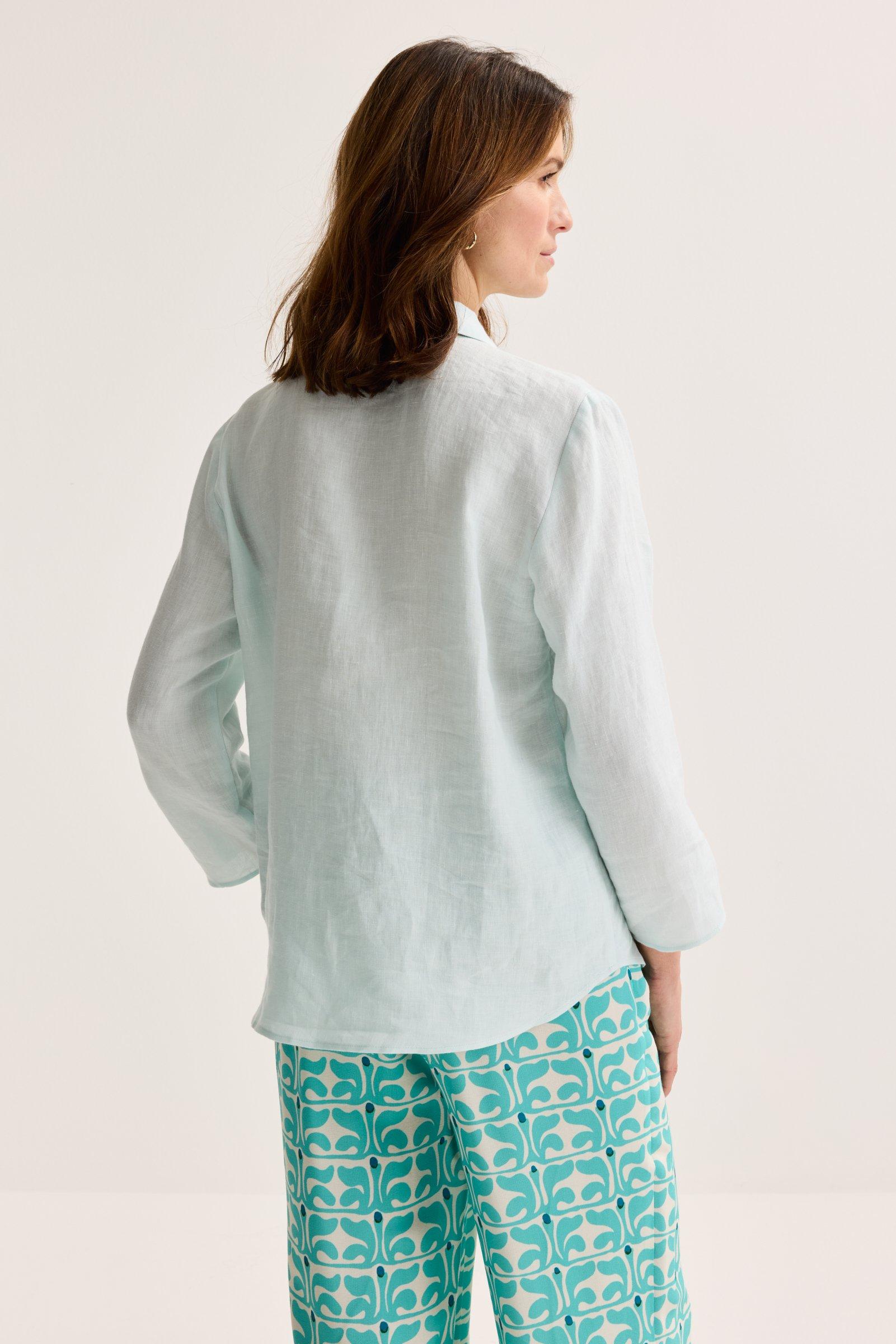 Hemden - Hemdblouse in zuiver linnen