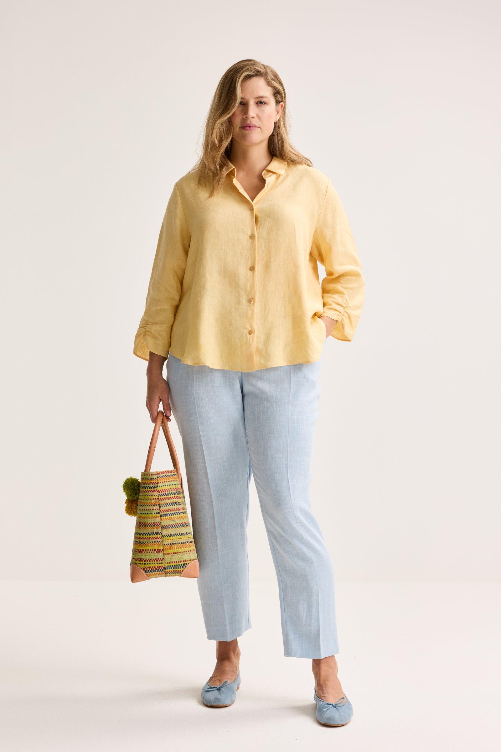 Hemden - Hemdblouse in zuiver linnen