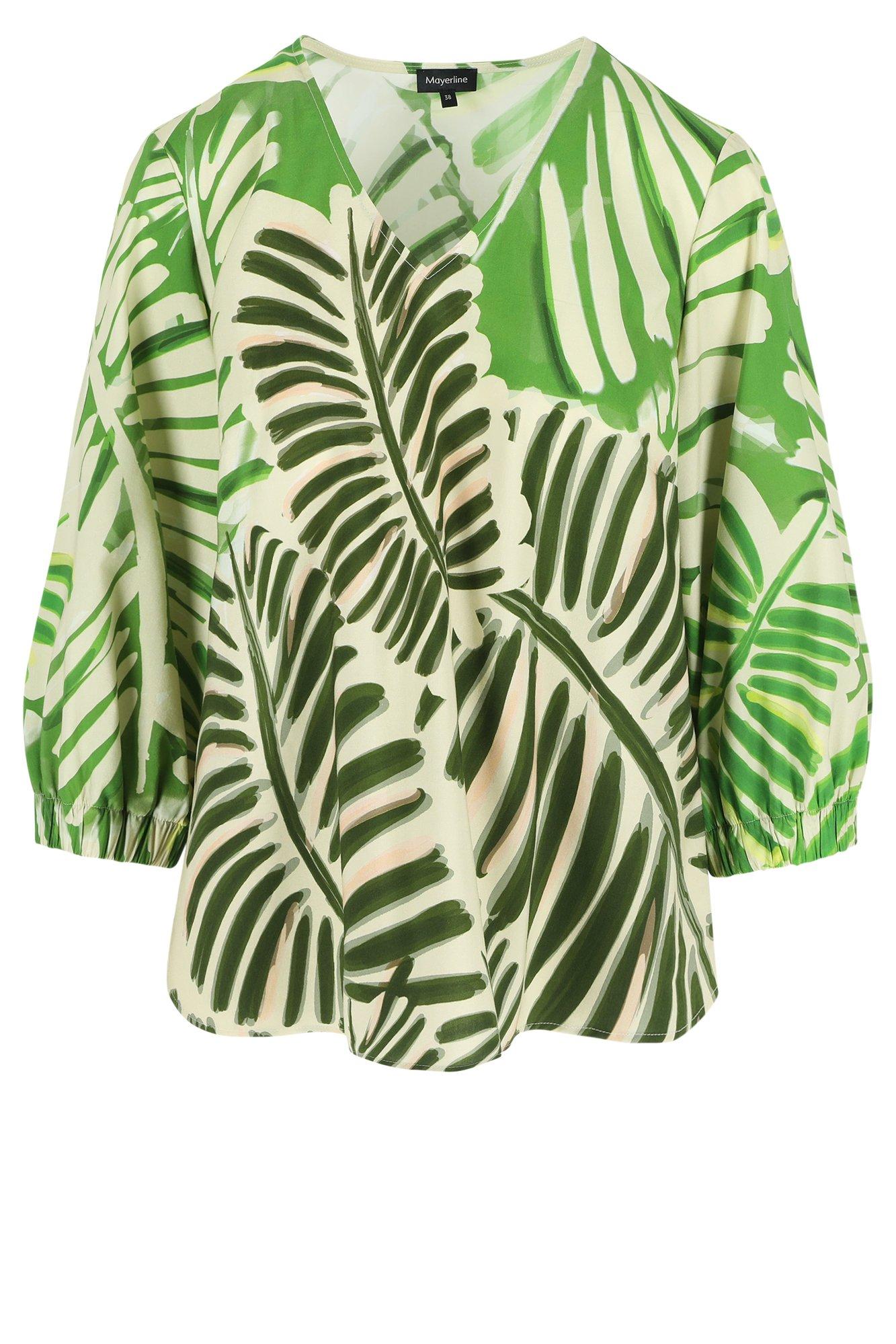 Chemises - Blouse ample avec imprimé palmier