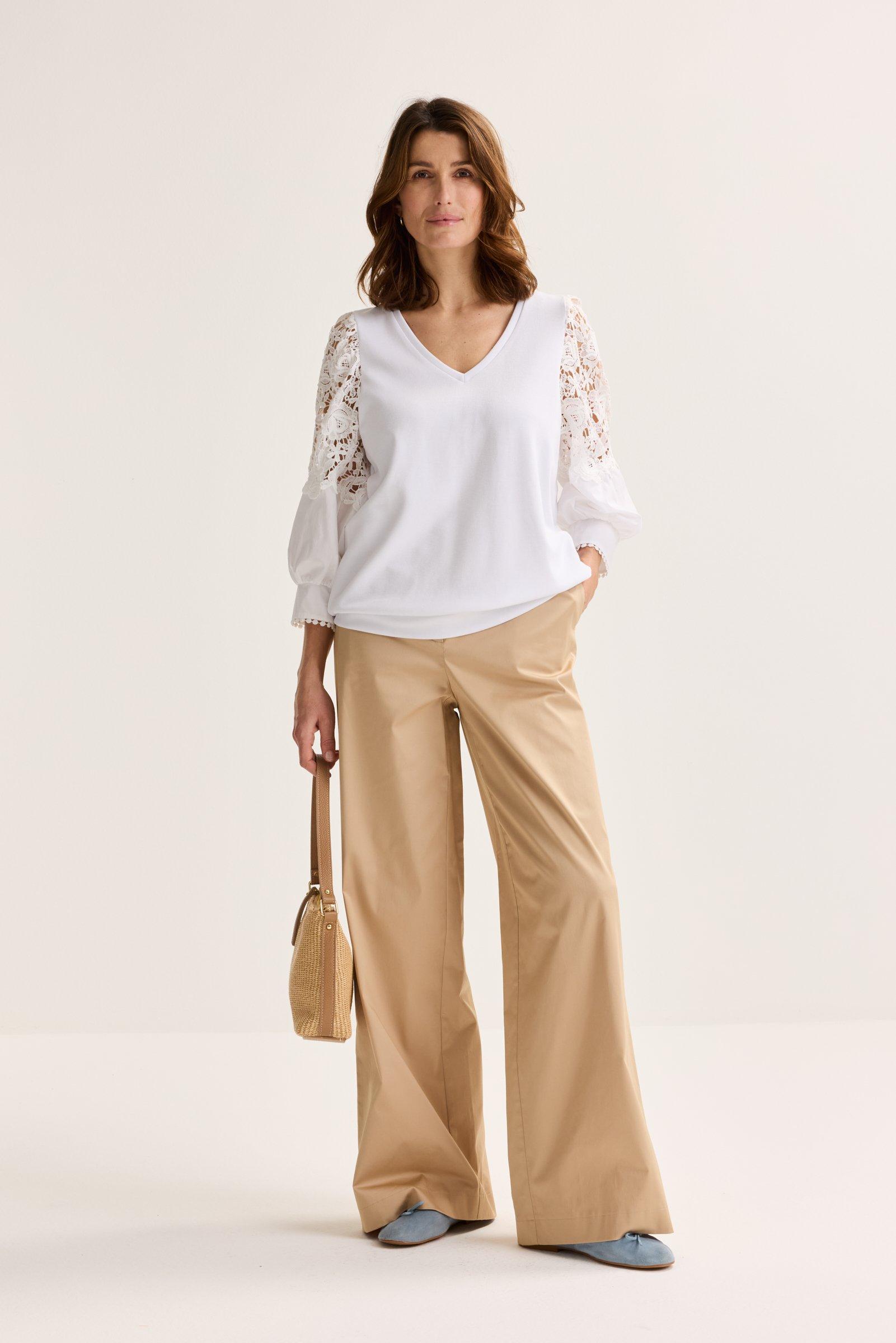 Sweatvest - Blouse e jersey avec guipure