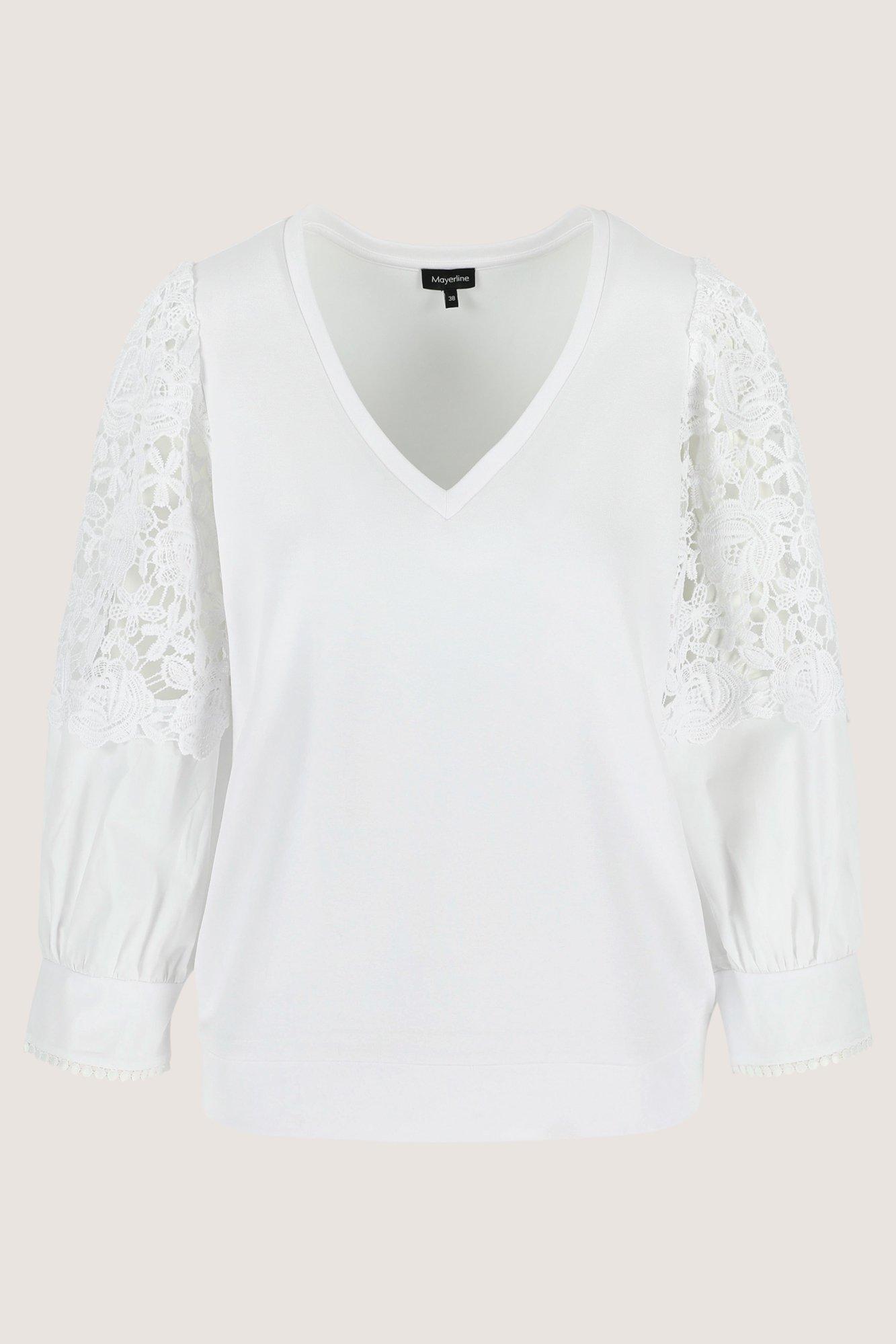 Sweatvest - Blouse e jersey avec guipure