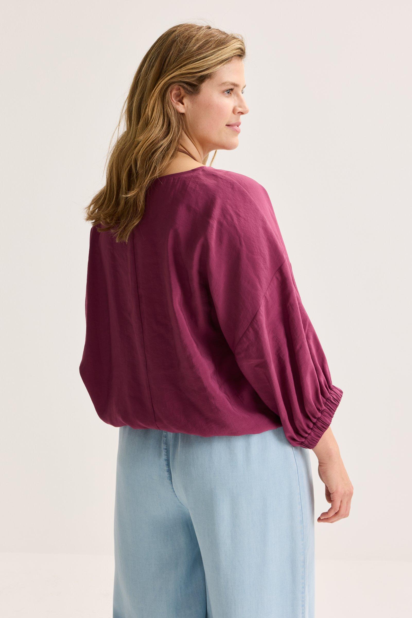 Chemises - Blouse chauve-souris sur élastique
