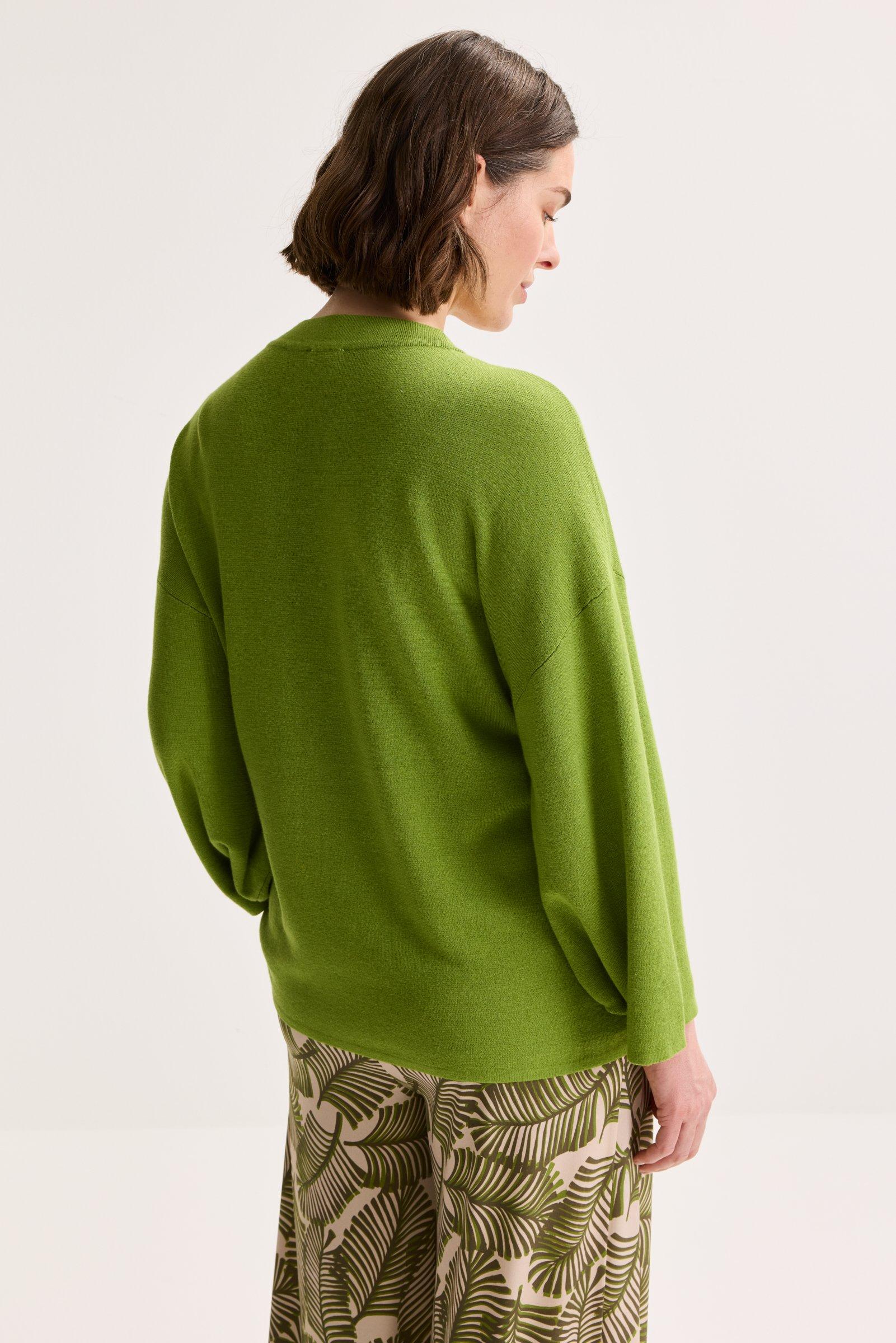 Cardigan - Korte kimono in tricot