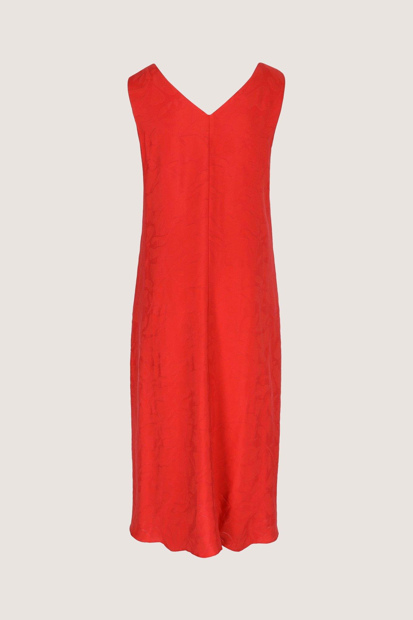Robes - Robe évasée en viscose jacquard