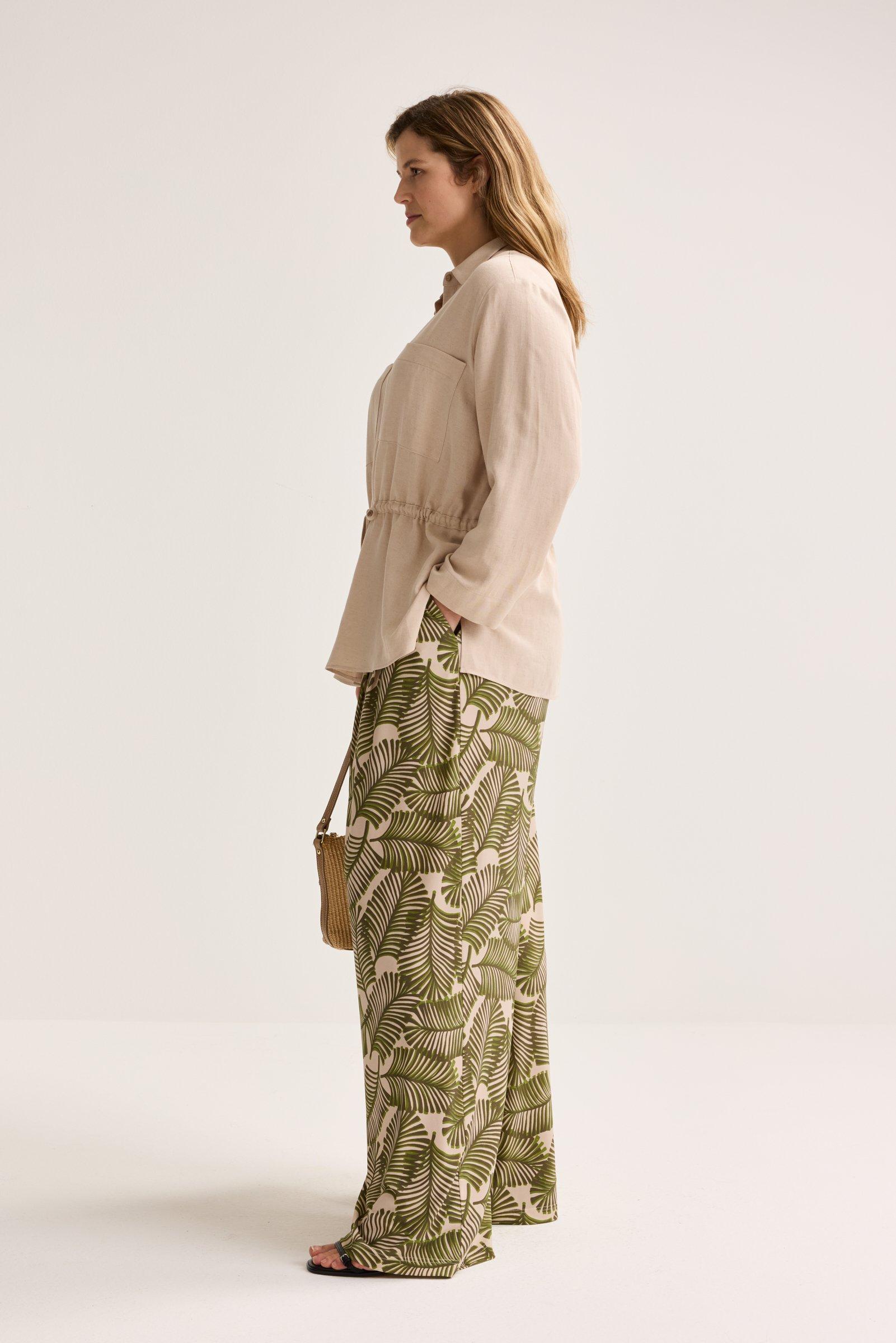 Blazers - Safari-jasje in linnenmix