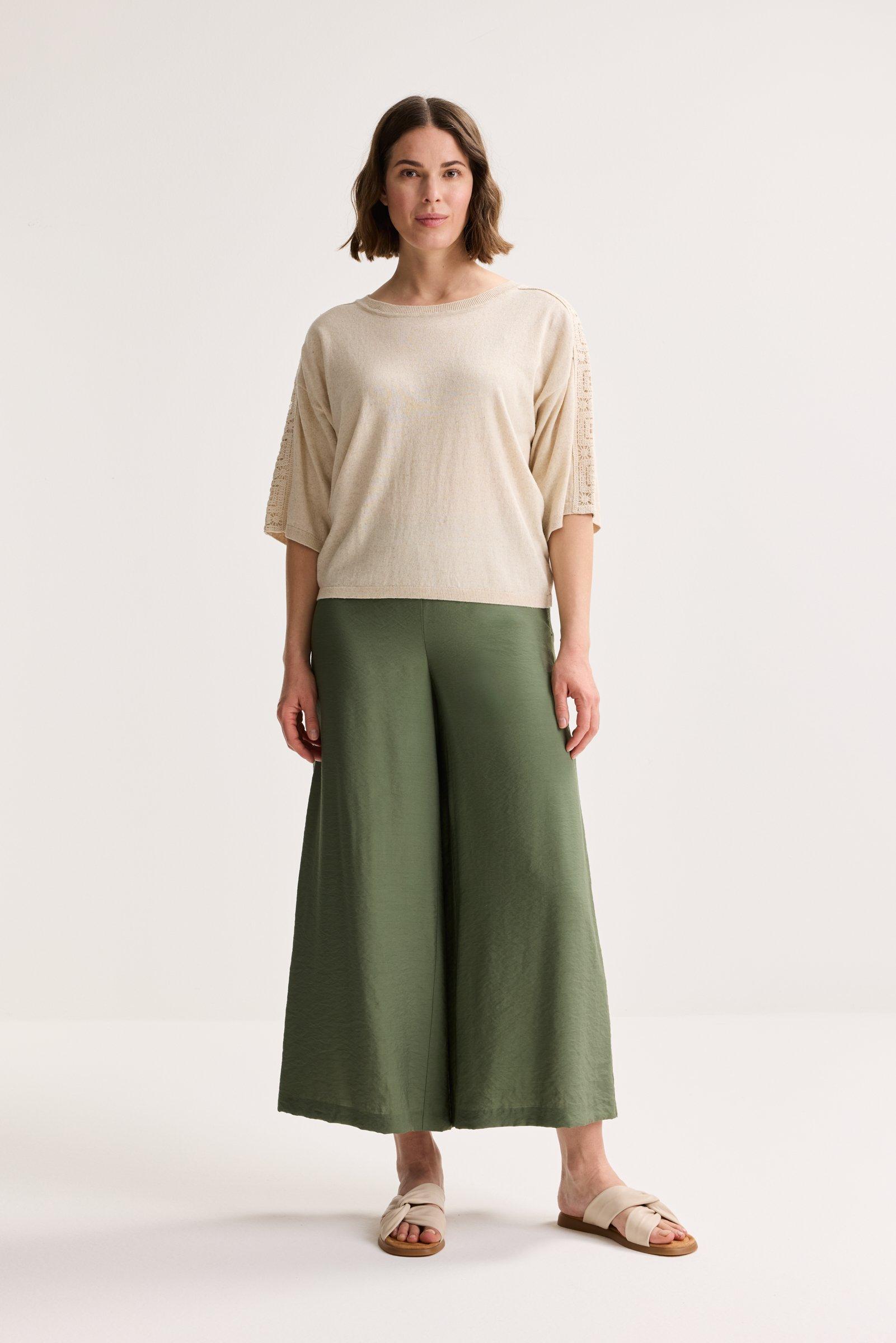 Culotte in soepel viscose - ame