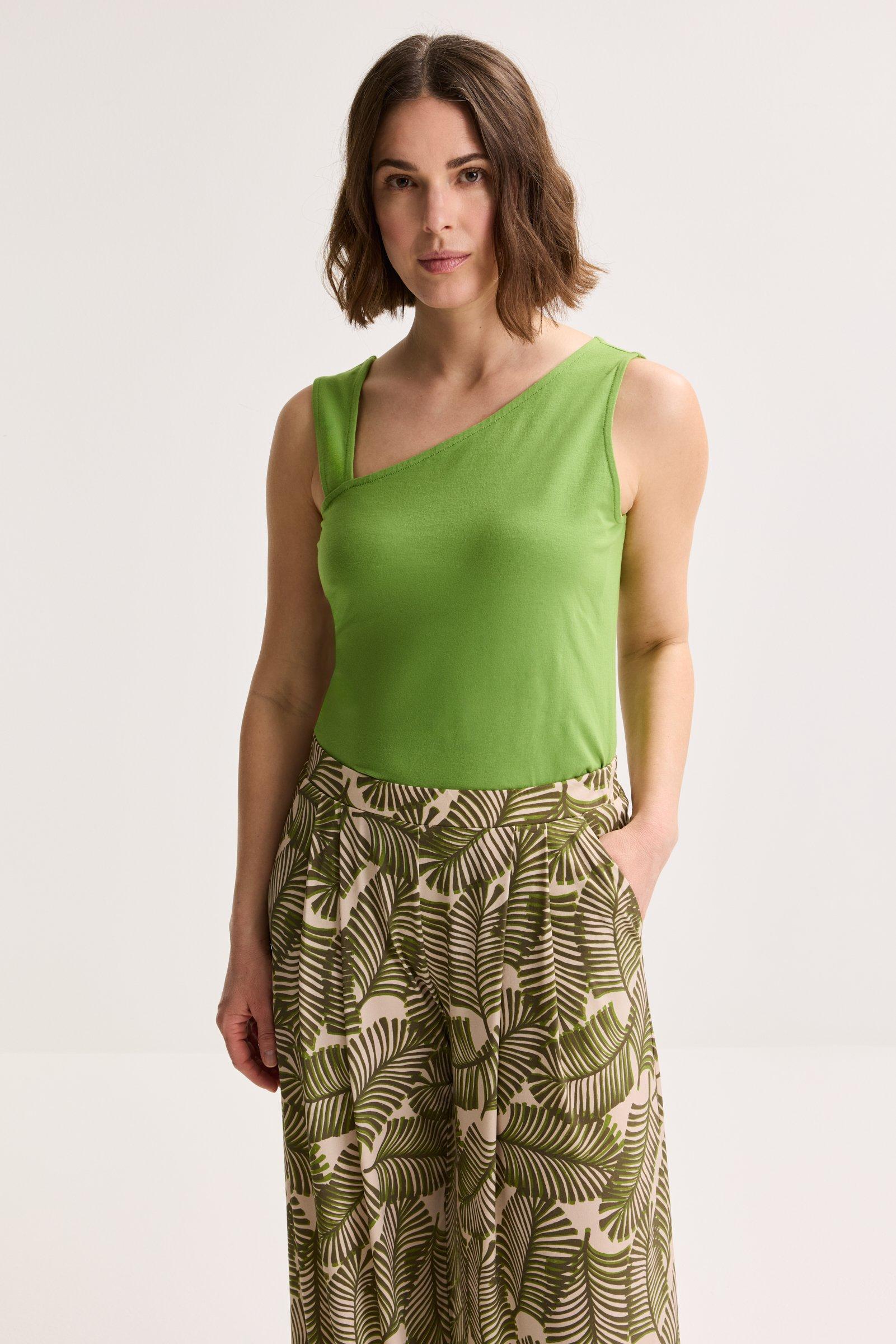 Top asymetrique en jersey - null - ame
