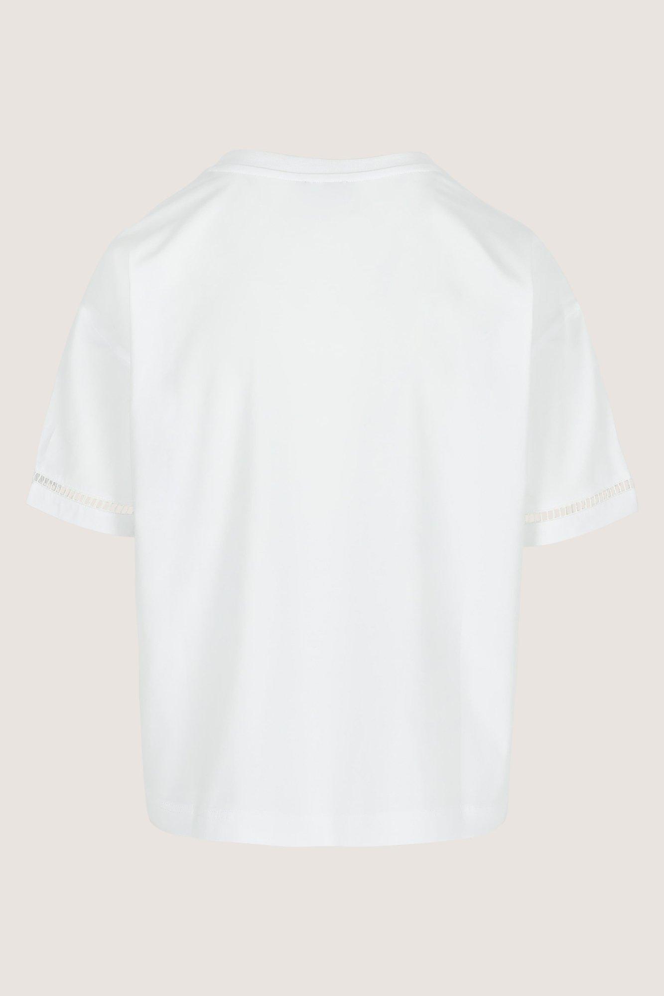 Sweatvest - T-shirt avec motif palmiers en point clair