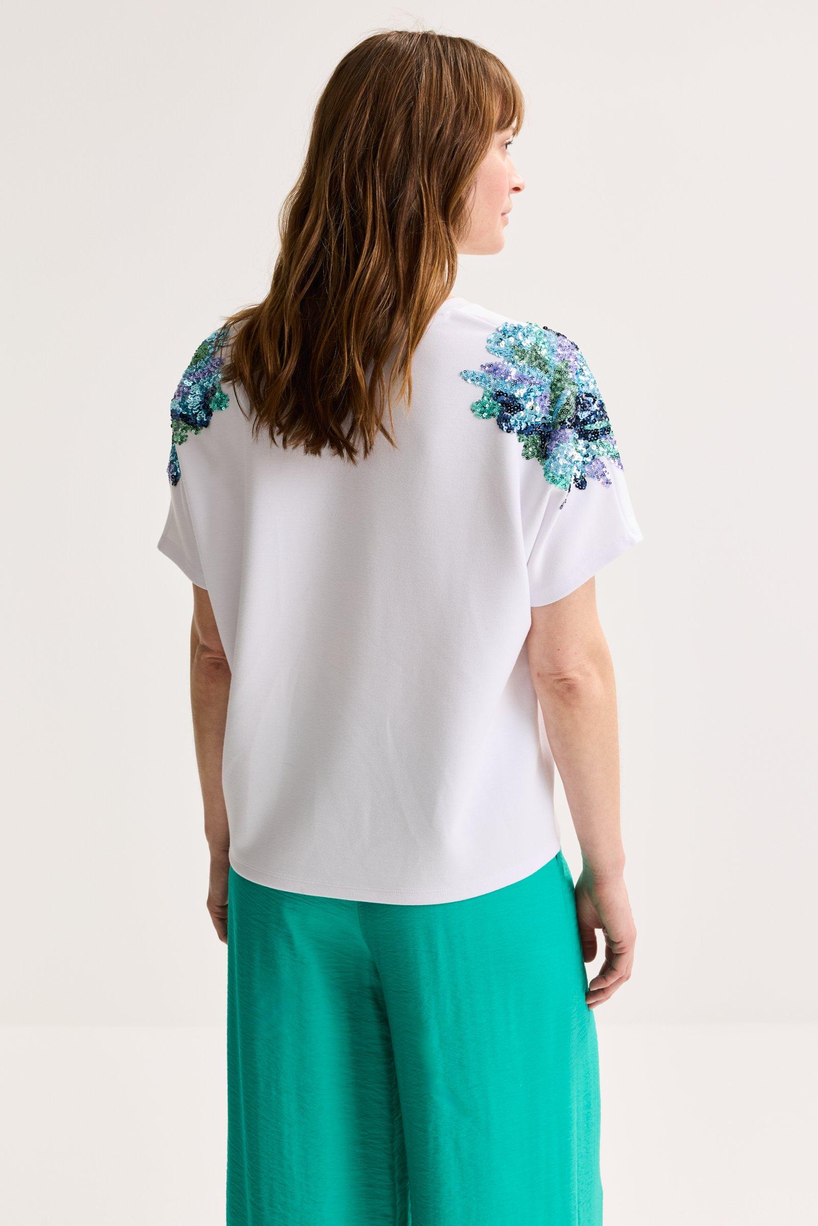 Hemden - Vleermuis-T-shirt met pailletten