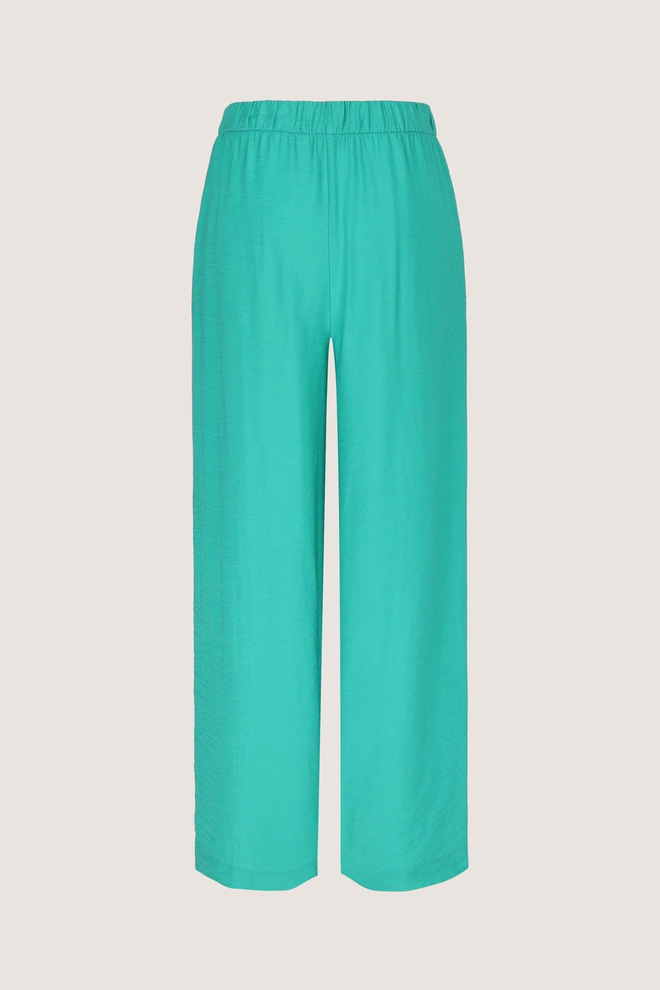 Broeken - Wijde broek met elastische tailleband