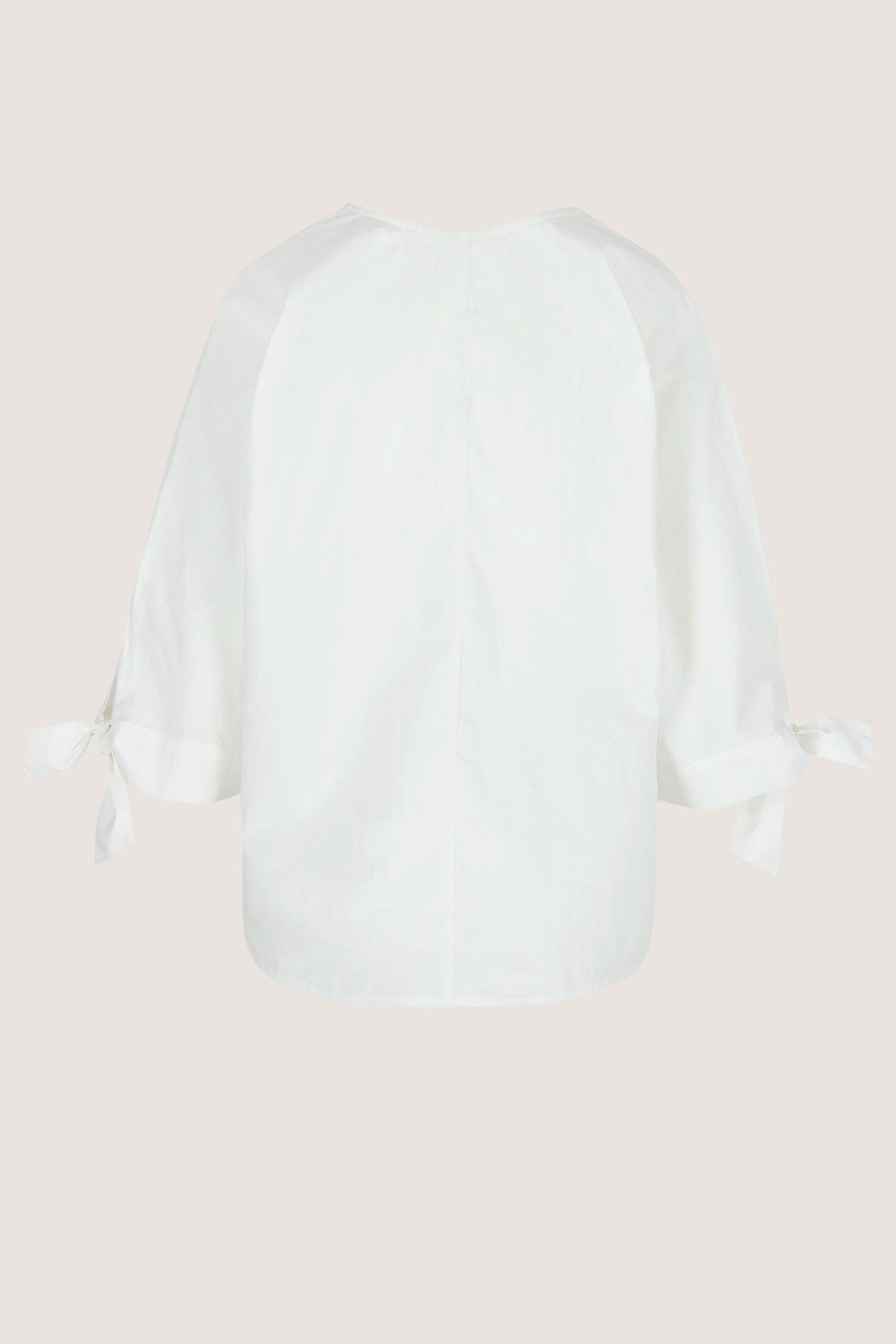 Hemden - Vleermuisblouse met handgeschilderde look